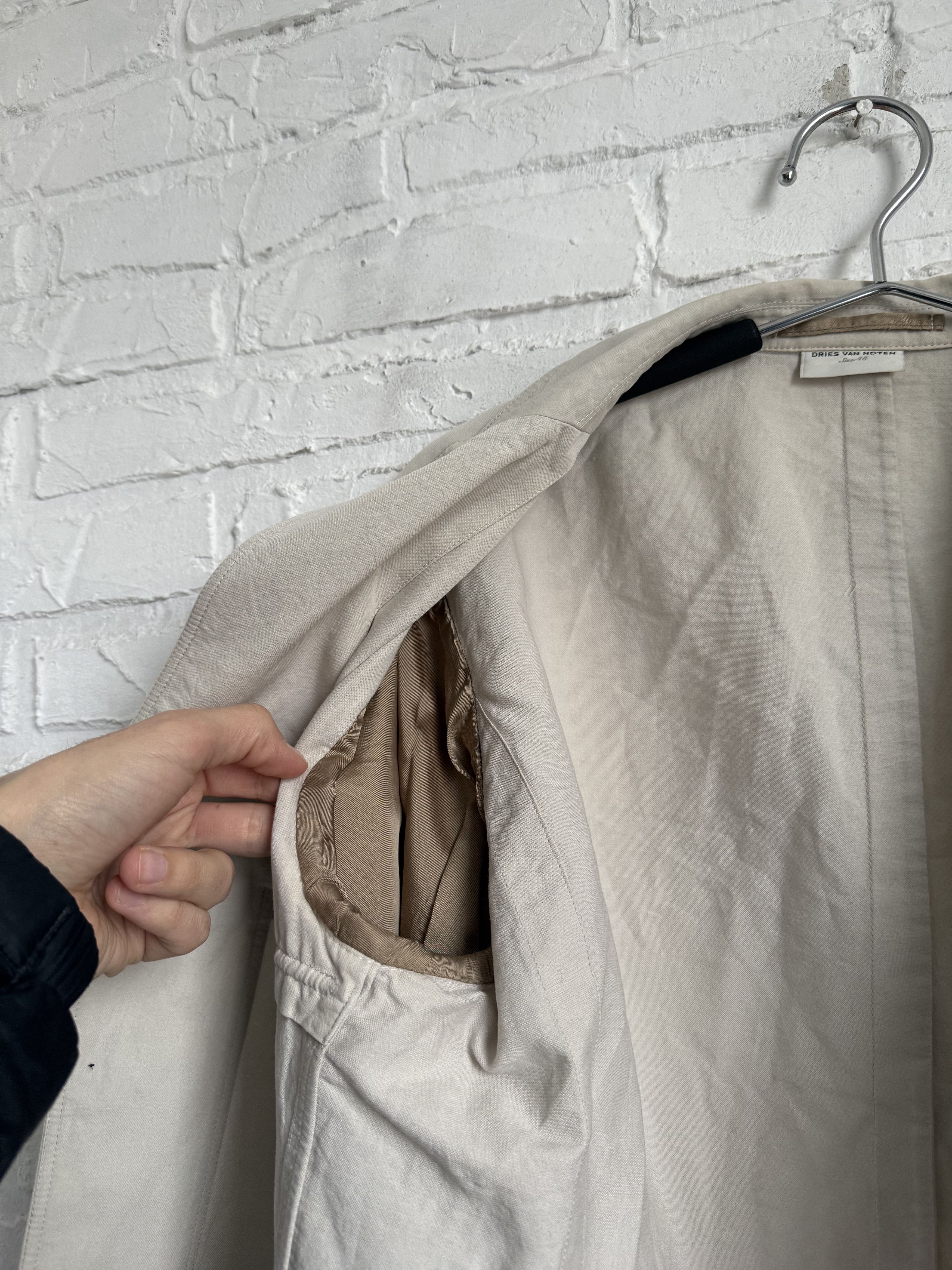 Dries Van Noten Dries Van Noten cotton linen blazer Size US M / EU 48-50 / 2 - 8 Thumbnail
