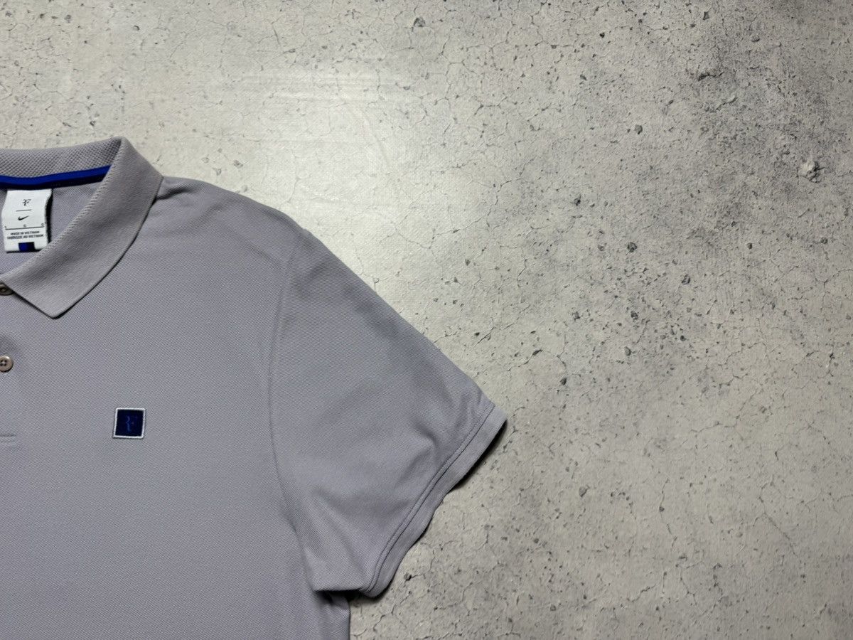 Nike Nike RF Roger Federer Vintage Tennis Court Polo Shirt Size US L / EU 52-54 / 3 - 3 Thumbnail