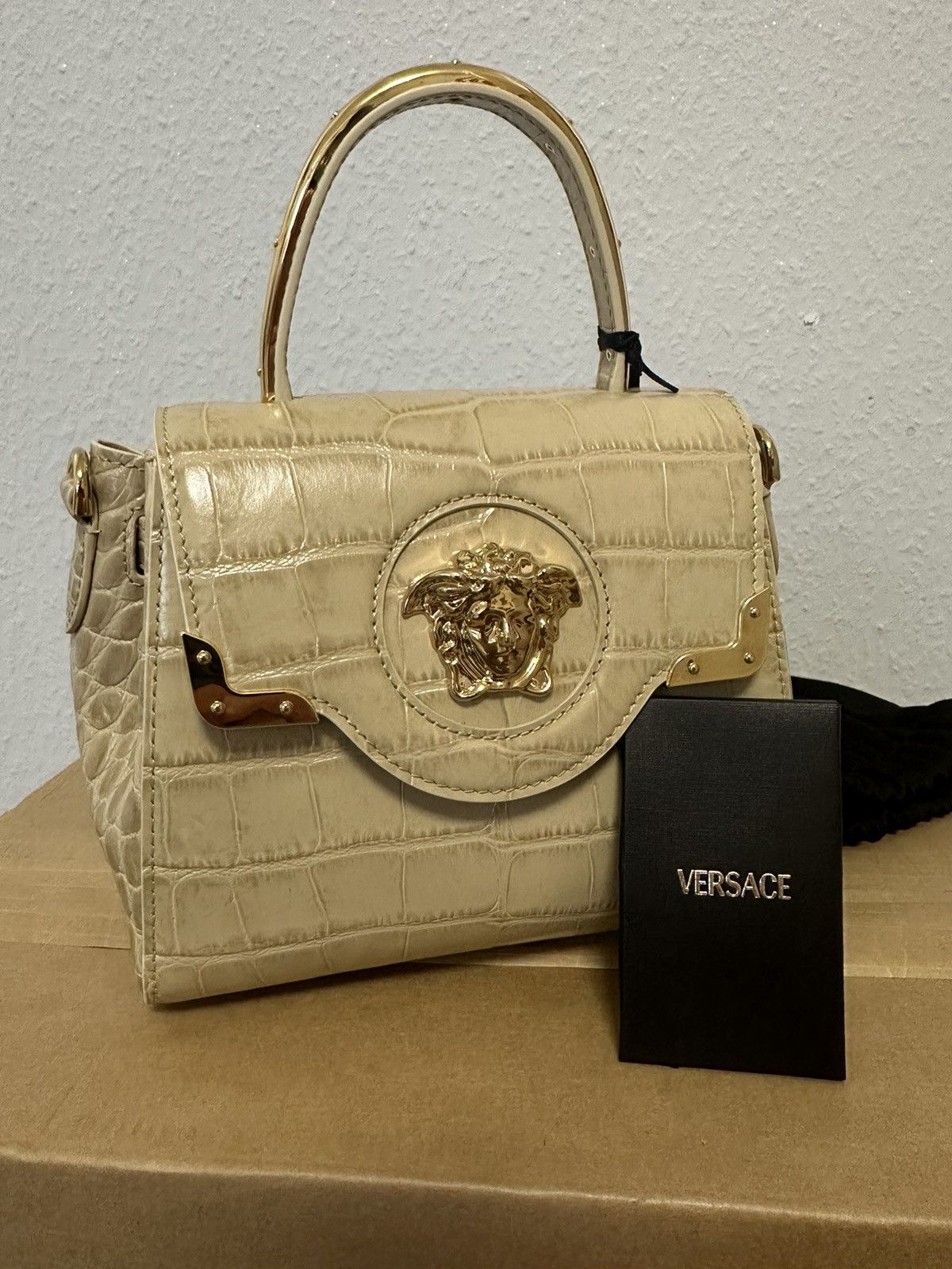 Versace Versace La Medusa leather handbag Size ONE SIZE - 1 Thumbnail