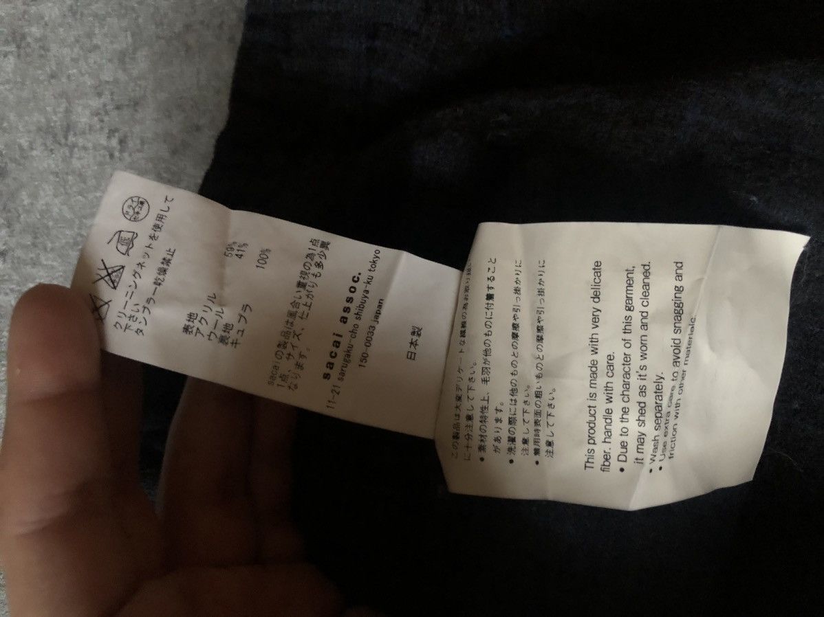 Designer × Japanese Brand × Sacai SACAI WOOL CROPPED PANTS Size US 27 - 8 Thumbnail