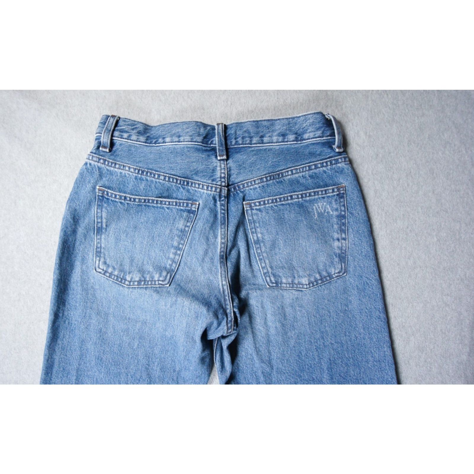 Uniqlo Uniqlo Jeans 26x31 Blue Denim JW Anderson Straight Leg 5-Pocket Design Regular Womens Size 26" / US 2 / IT 38 - 5 Thumbnail