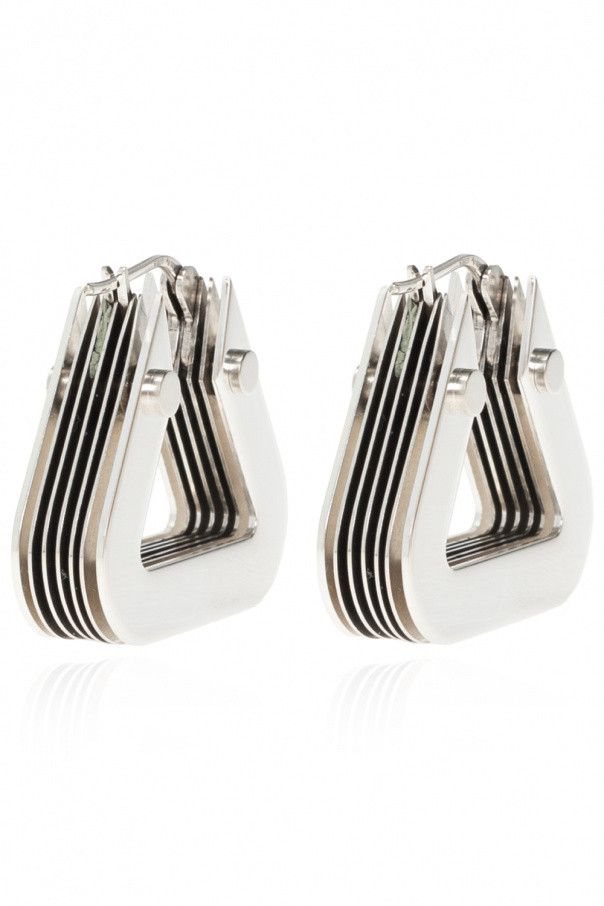 Bottega Veneta o1n1vont1124 Size: OS / Earrings in Silver Size ONE SIZE - 3 Thumbnail