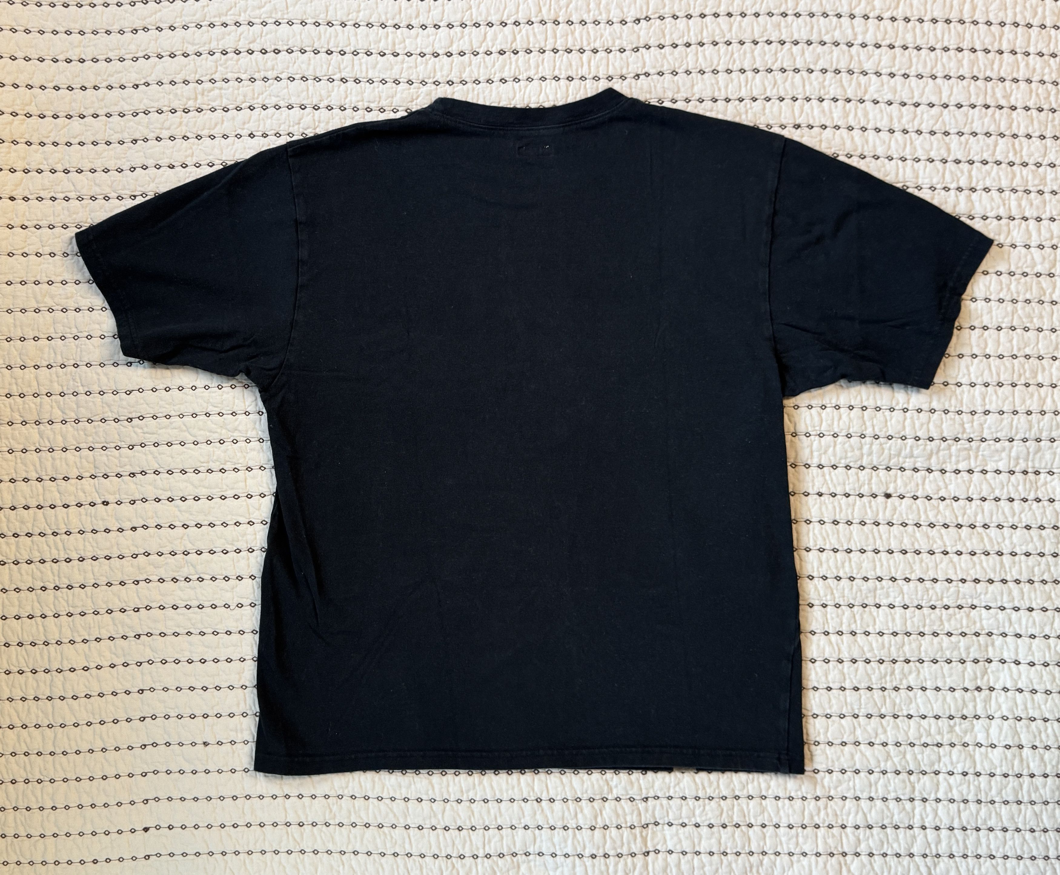Kapital KAPITAL CURTAIN CONCHO JERSEY CREW T-SHIRT BLACK MEDIUM Size US M / EU 48-50 / 2 - 2 Thumbnail
