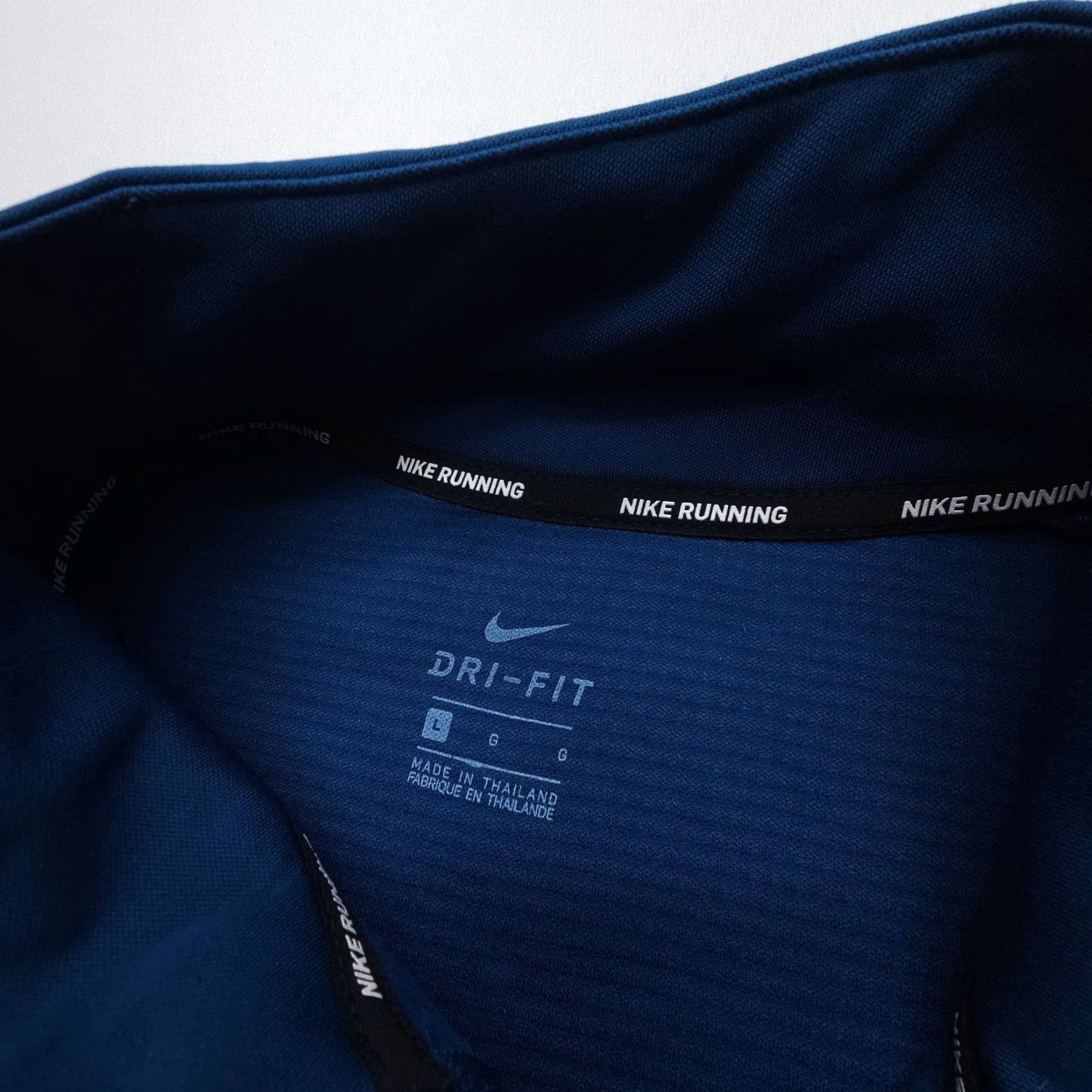Nike Nike Dri-Fit Icon Clash Midlayer Top Women Size L Blue Fleece Half Zip Mock Neck Size L / US 10 / IT 46 - 6 Thumbnail