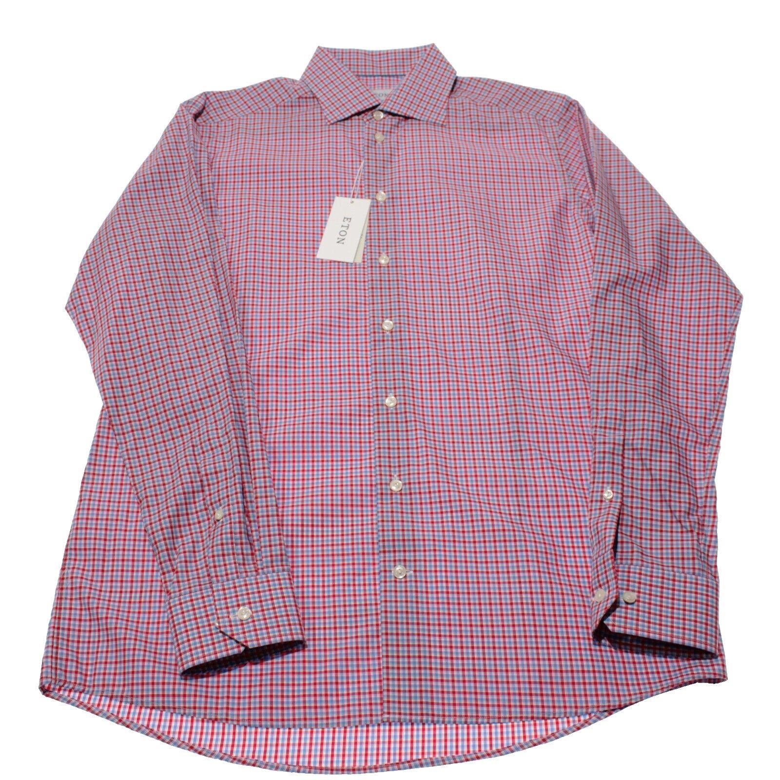 Eton Eton New with tags Shirt Size L US In Red Size US L / EU 52-54 / 3 - 3 Thumbnail