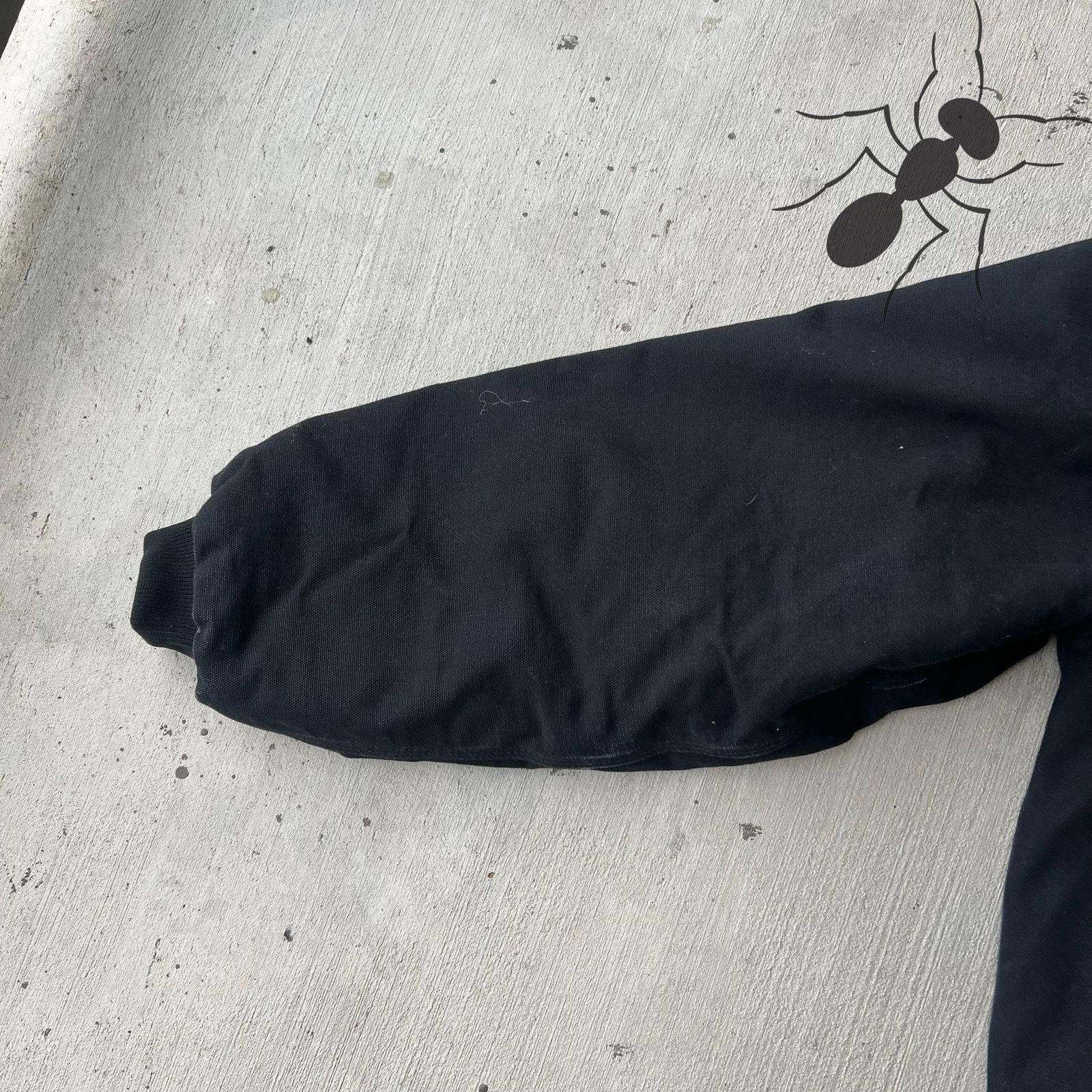 Carhartt × Vintage Carhartt J140 BLK black hooded work wear jacket Size US L / EU 52-54 / 3 - 10 Thumbnail