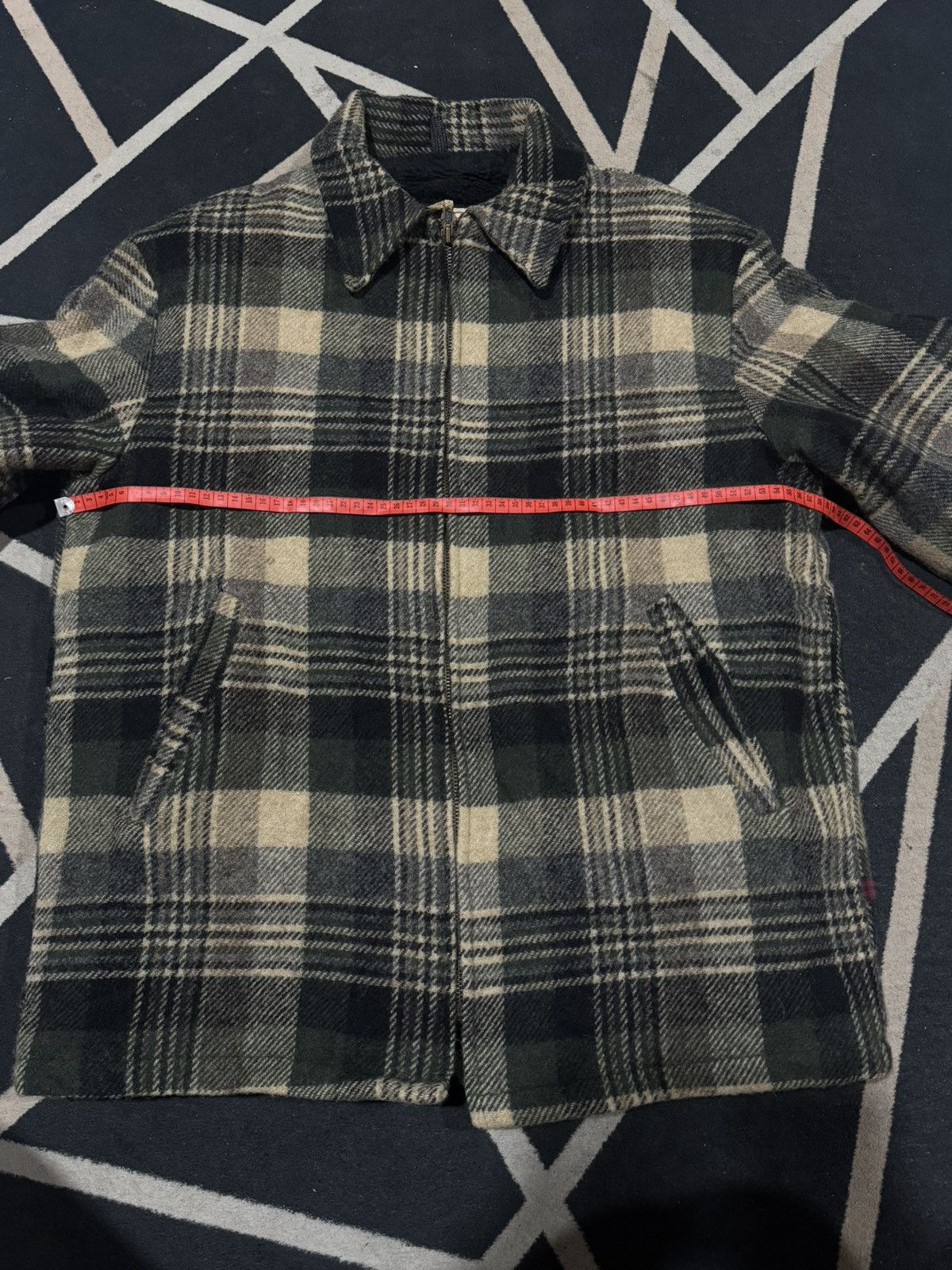Woolrich Woolen Mills Woolrich Plaid Zip Up Size US L / EU 52-54 / 3 - 6 Thumbnail