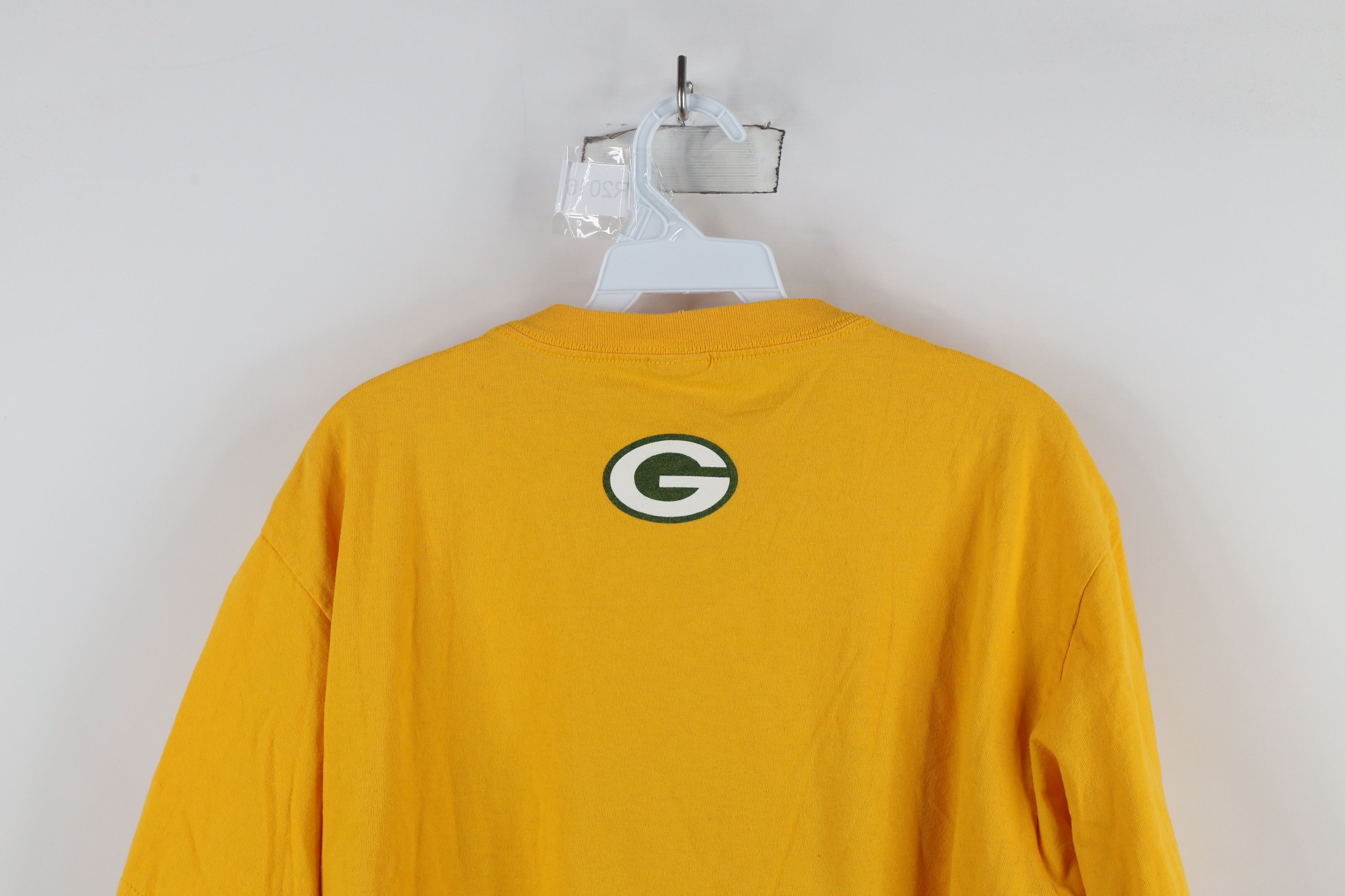 Reebok × Vintage Vintage Reebok Spell Out Green Bay Packers Football T-Shirt Size US L / EU 52-54 / 3 - 15 Thumbnail
