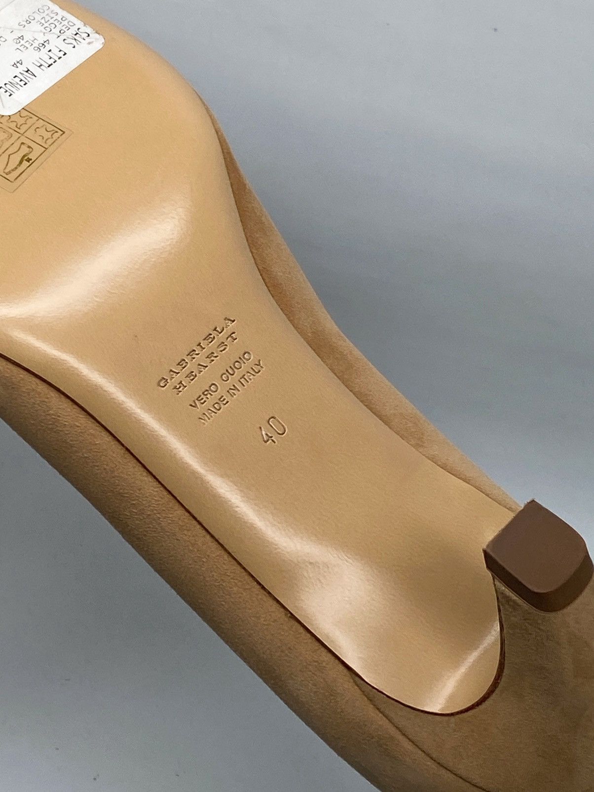 Gabriela Hearst Gabriela Hearst Peggy 50MM Suede Pumps size 40 Size US 10 / IT 40 - 13 Thumbnail