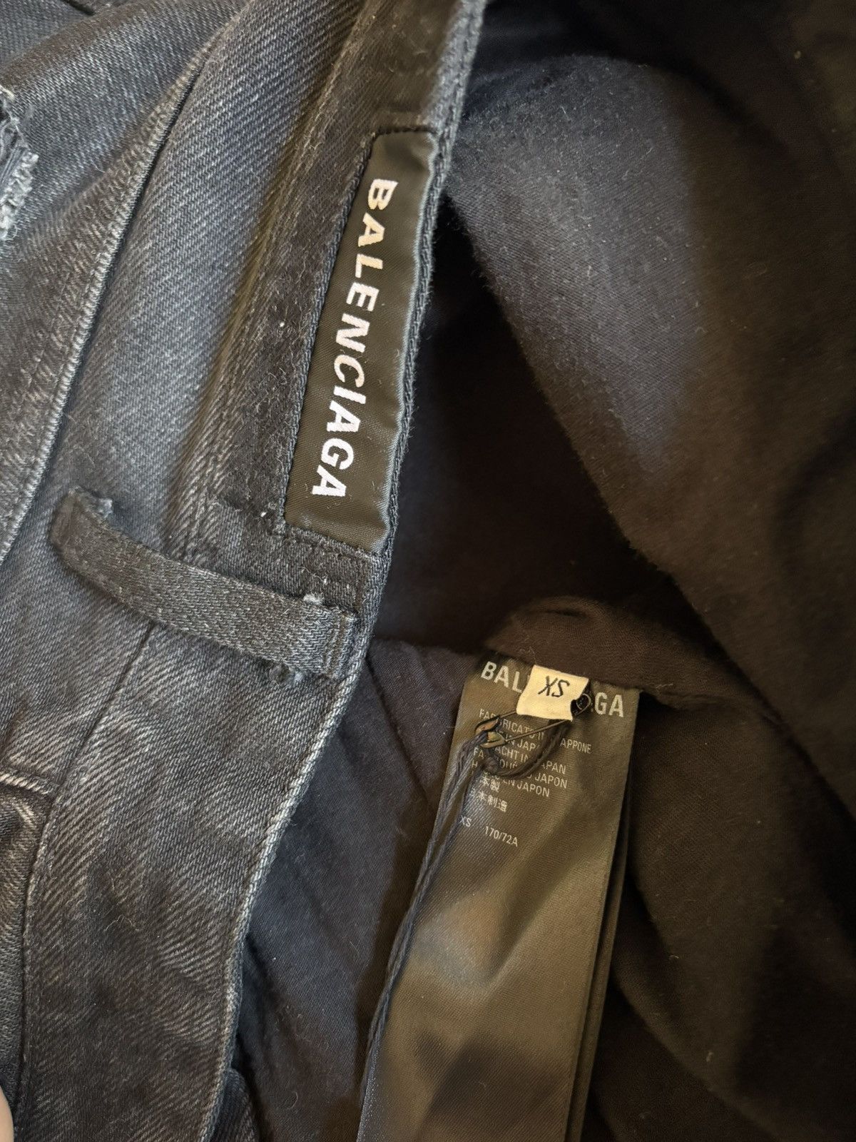 Balenciaga Balenciaga AW21 Afterworld Slashed Denim Size US 30 / EU 46 - 5 Thumbnail