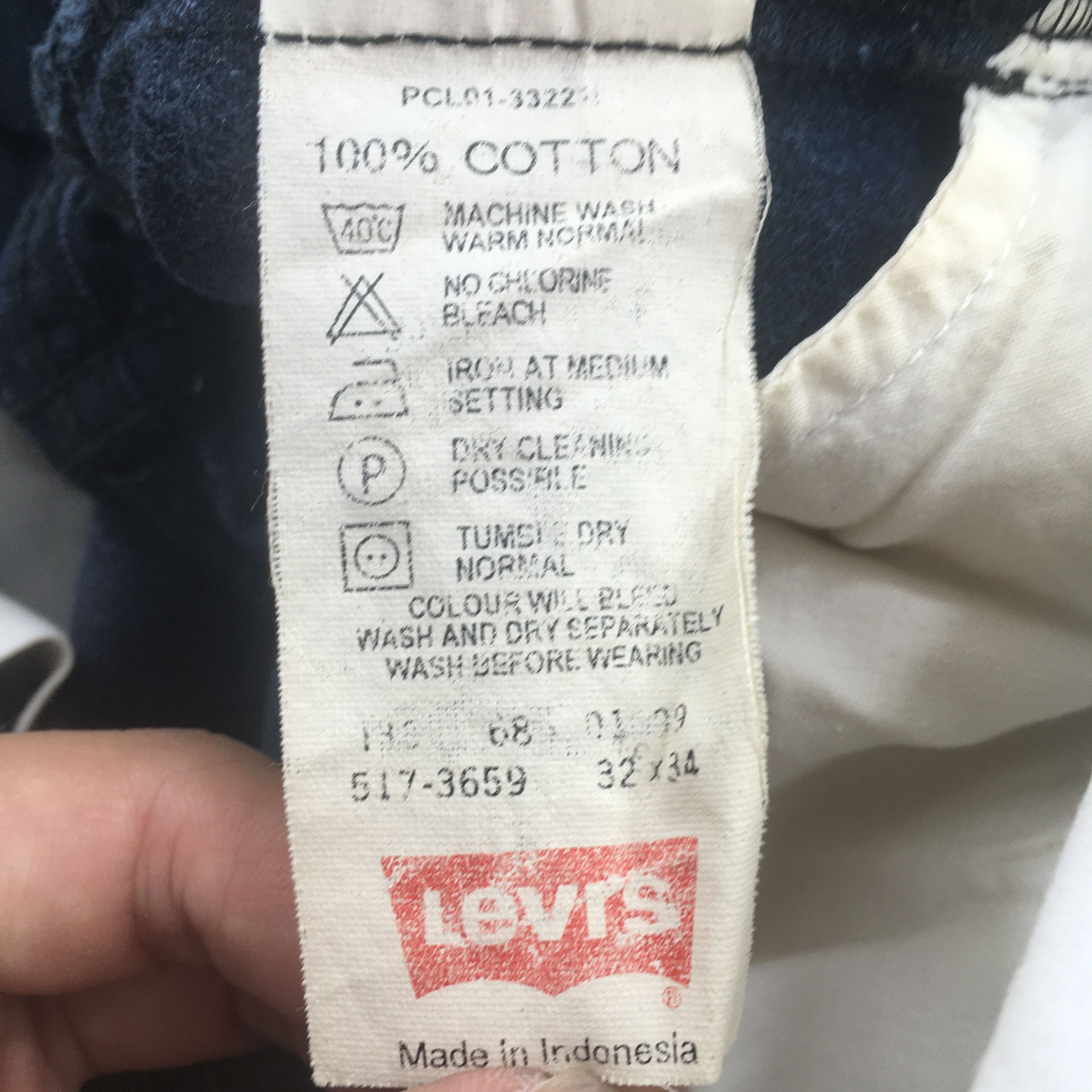Levi's Size 31x30 Vintage 90s Levi's 517 Flared Jeans S2006 Size US 31 - 14 Thumbnail