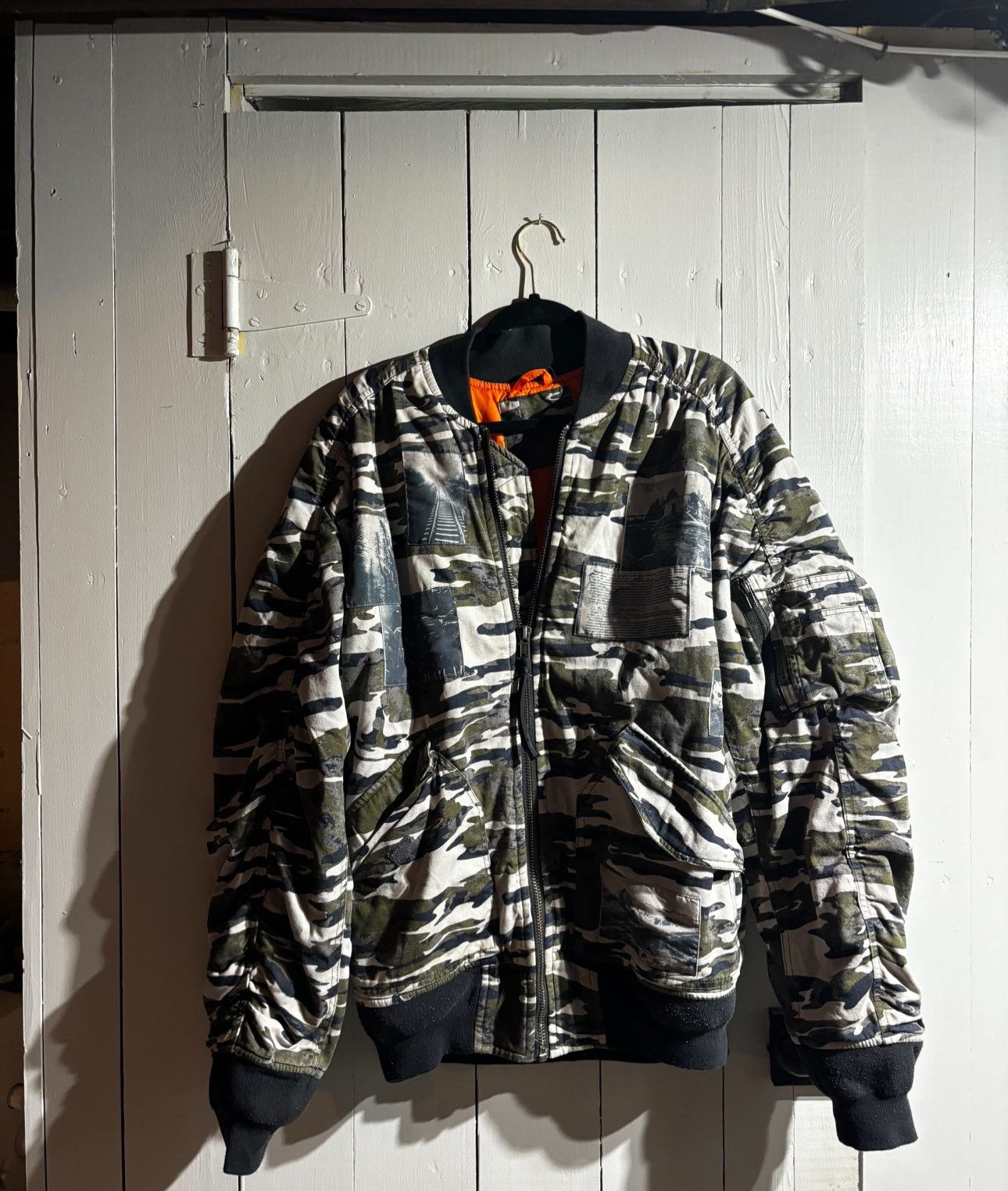 Raf Simons Bomber Jacket Camo | Grailed