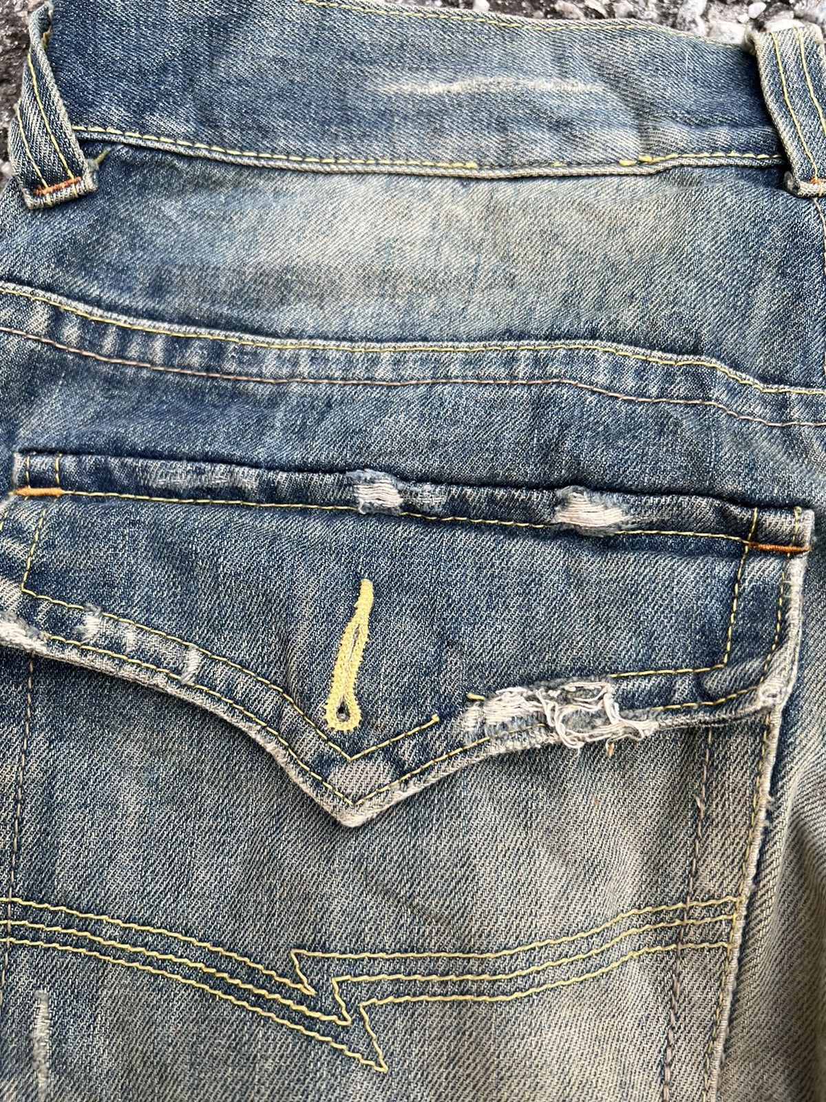 Abercrombie & Fitch VTG ABERCROMBIE & FITCH DISTRESSED JEANS Size US 30 / EU 46 - 11 Thumbnail