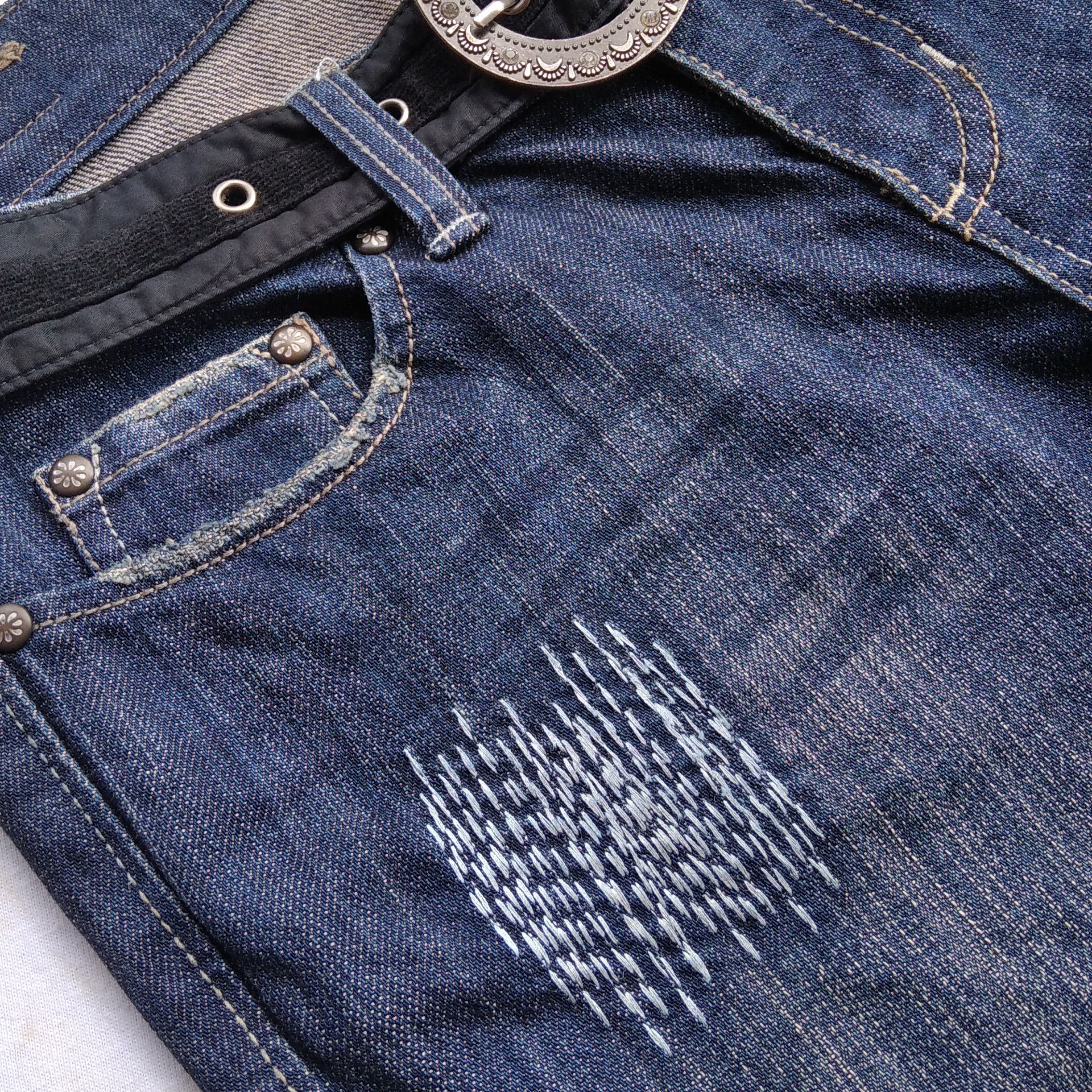 If Six Was Nine Vintage y2k IE Jeans Japanese Brand Size 27" / US 4 / IT 40 - 6 Thumbnail
