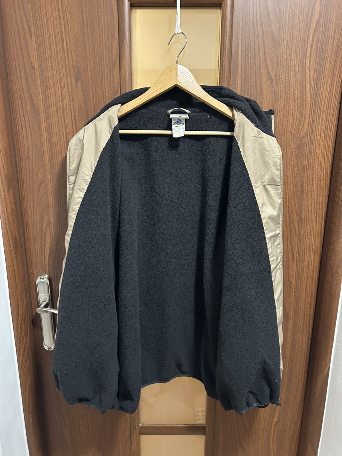Adidas Vintage 90’s Adidas Small Logo Fleece lining Jacket retro Size US L / EU 52-54 / 3 - 4 Thumbnail