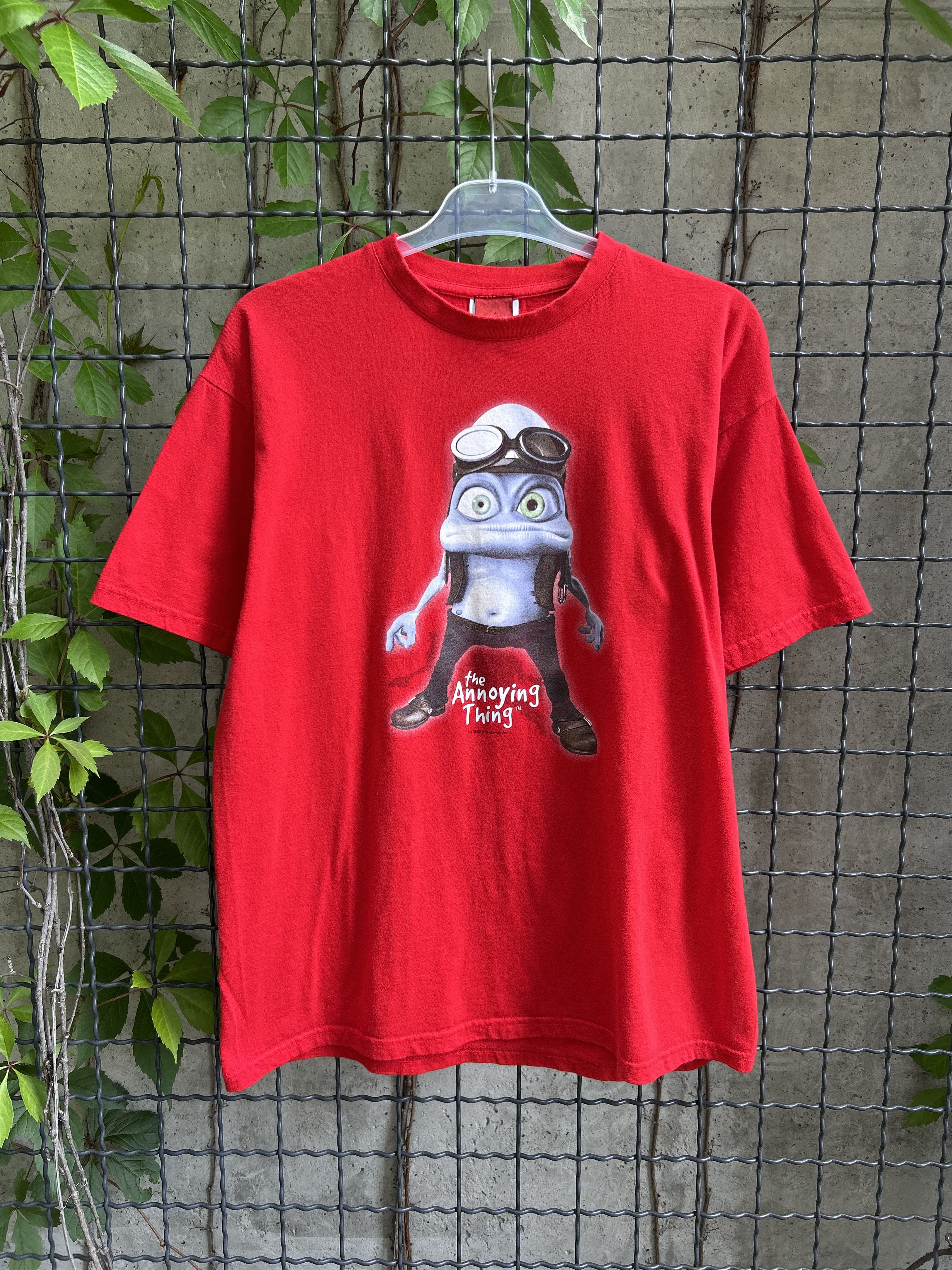 Band Tees Vintage 2005 Crazy Frog The Annoying Thing Music T-shirt Size US M / EU 48-50 / 2 - 1 Thumbnail