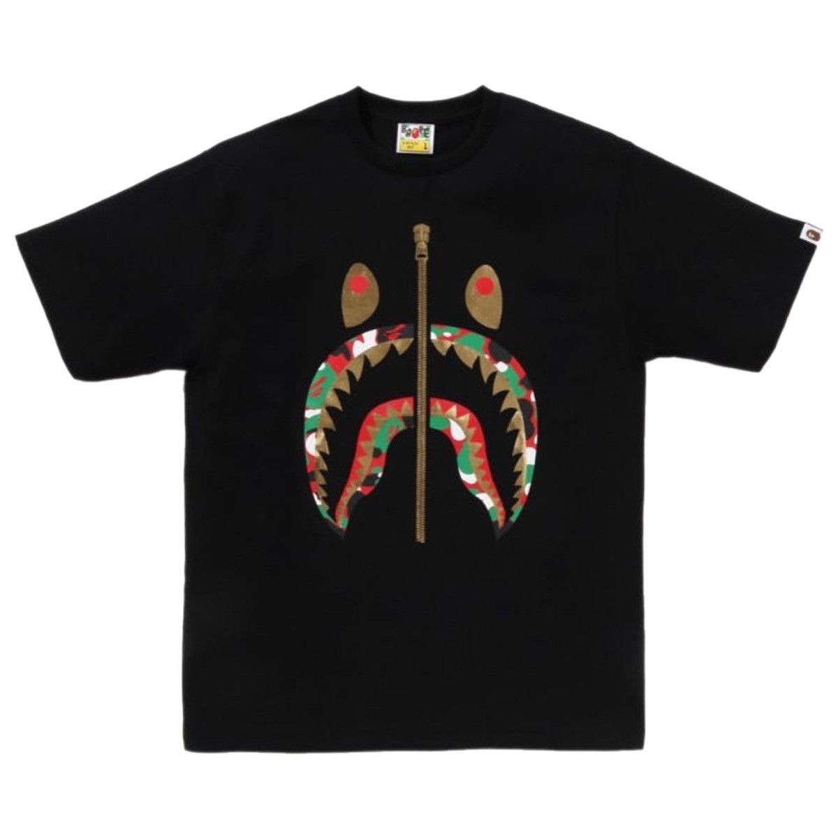 Bape Bape Shark 4th Anniversary Dubai Tee Black 2023 Size US L / EU 52-54 / 3 - 1 Thumbnail