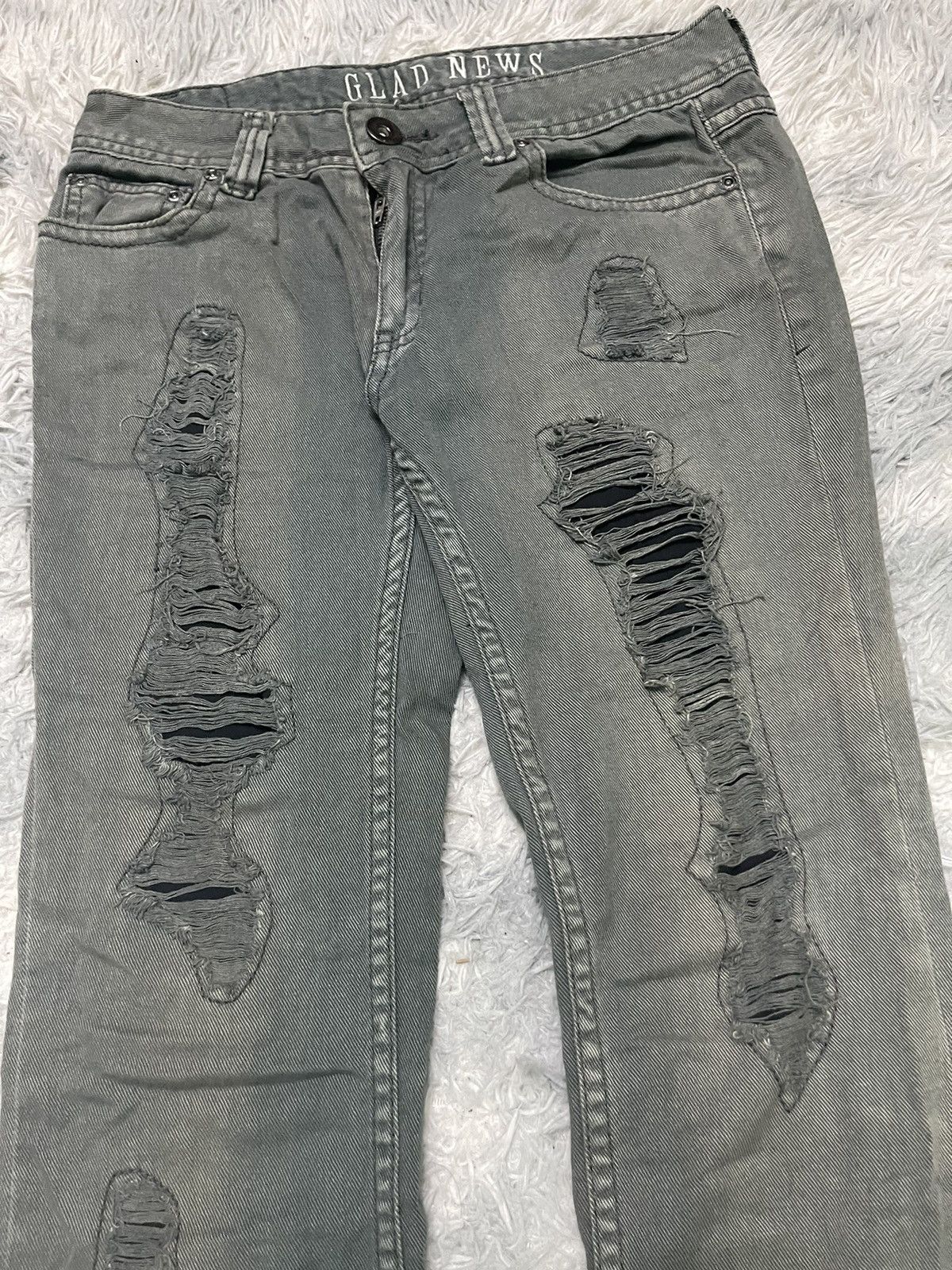 If Six Was Nine 2000s IFSIXWASNINE INSPIRED BRAND GLAD NEWS RARE FLARE Size US 29 - 7 Thumbnail