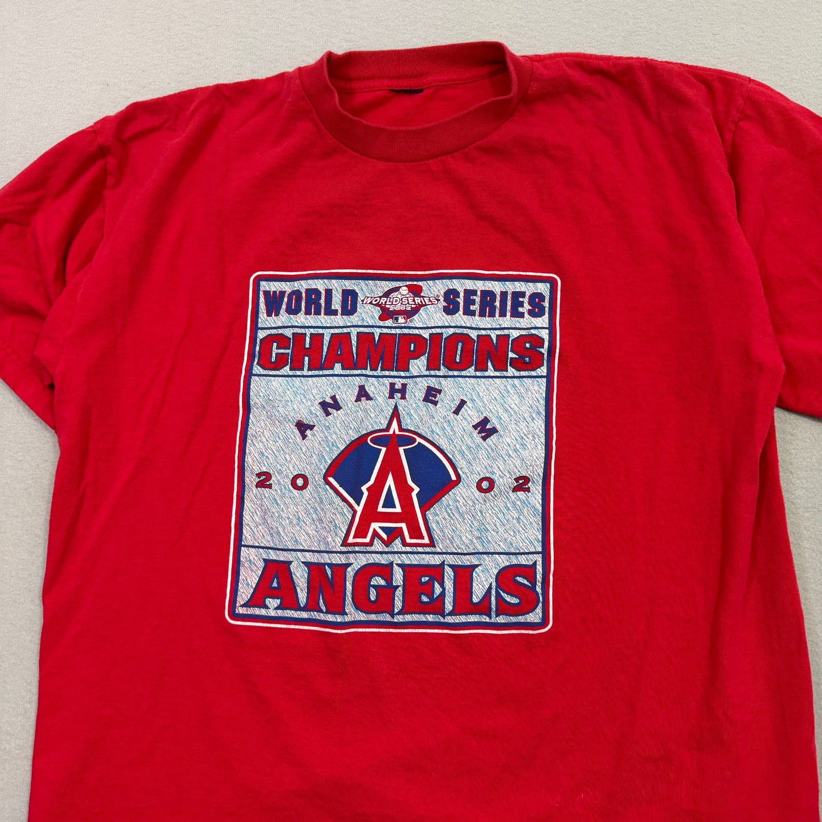 Vintage Vintage Anaheim Angels World Series Champions Shirt XL Size US XL / EU 56 / 4 - 2 Thumbnail