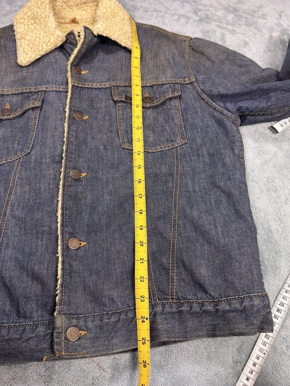 Sears Vintage 60’s Sears Roebuck Denim Sherpa Lined Ranch Jacket Size US M / EU 48-50 / 2 - 15 Thumbnail