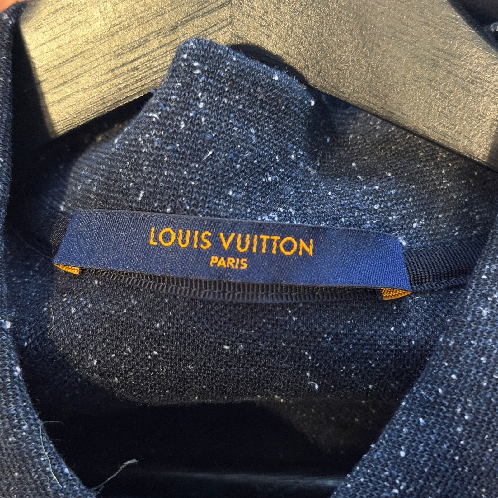Louis Vuitton Louis Vuitton Monogram Patterned Knit Polo T-Shirt Size US L / EU 52-54 / 3 - 3 Thumbnail