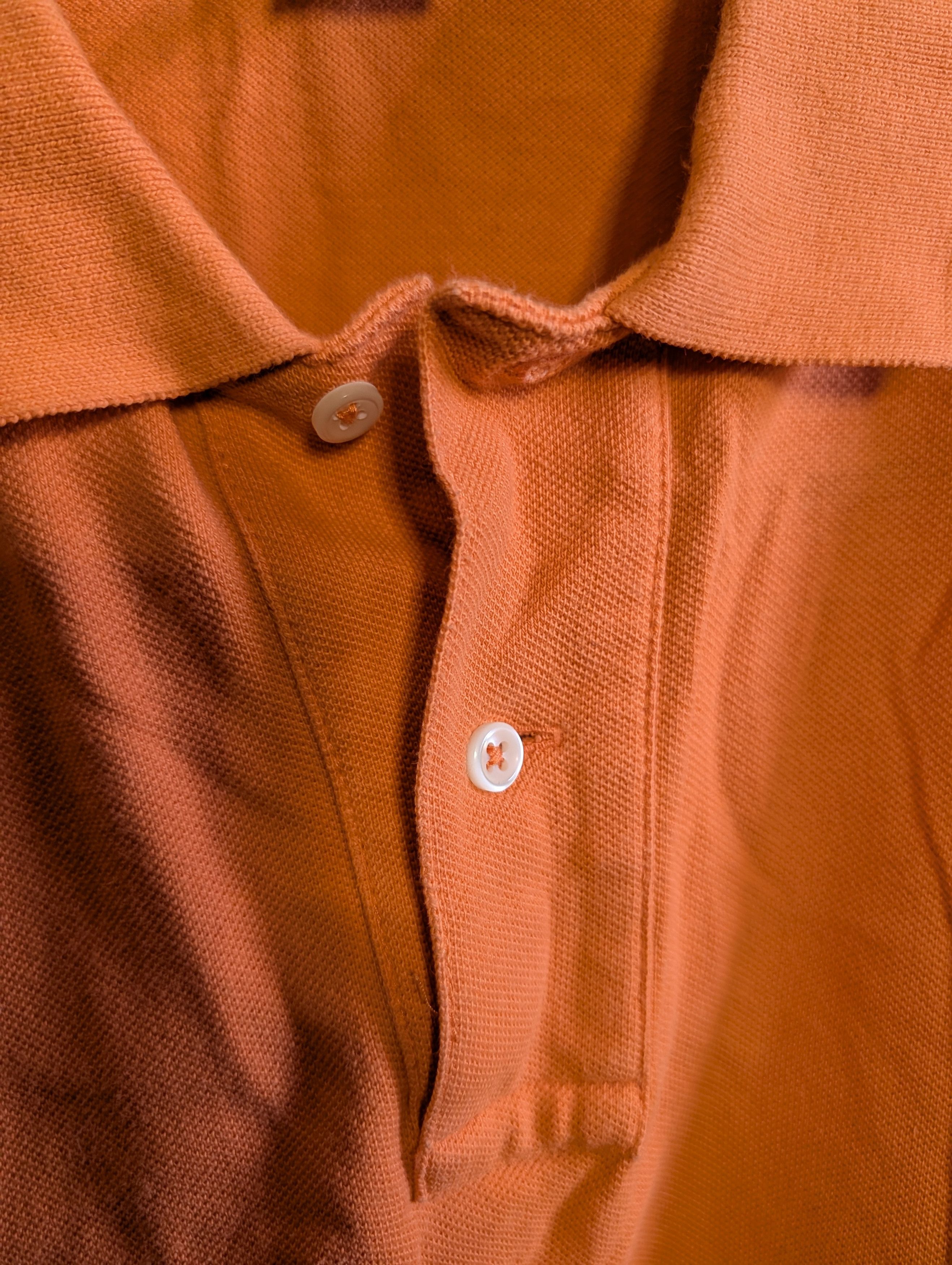 Polo Ralph Lauren Vintage orange logo embroidered S/S polo shirt M Size US M / EU 48-50 / 2 - 4 Thumbnail