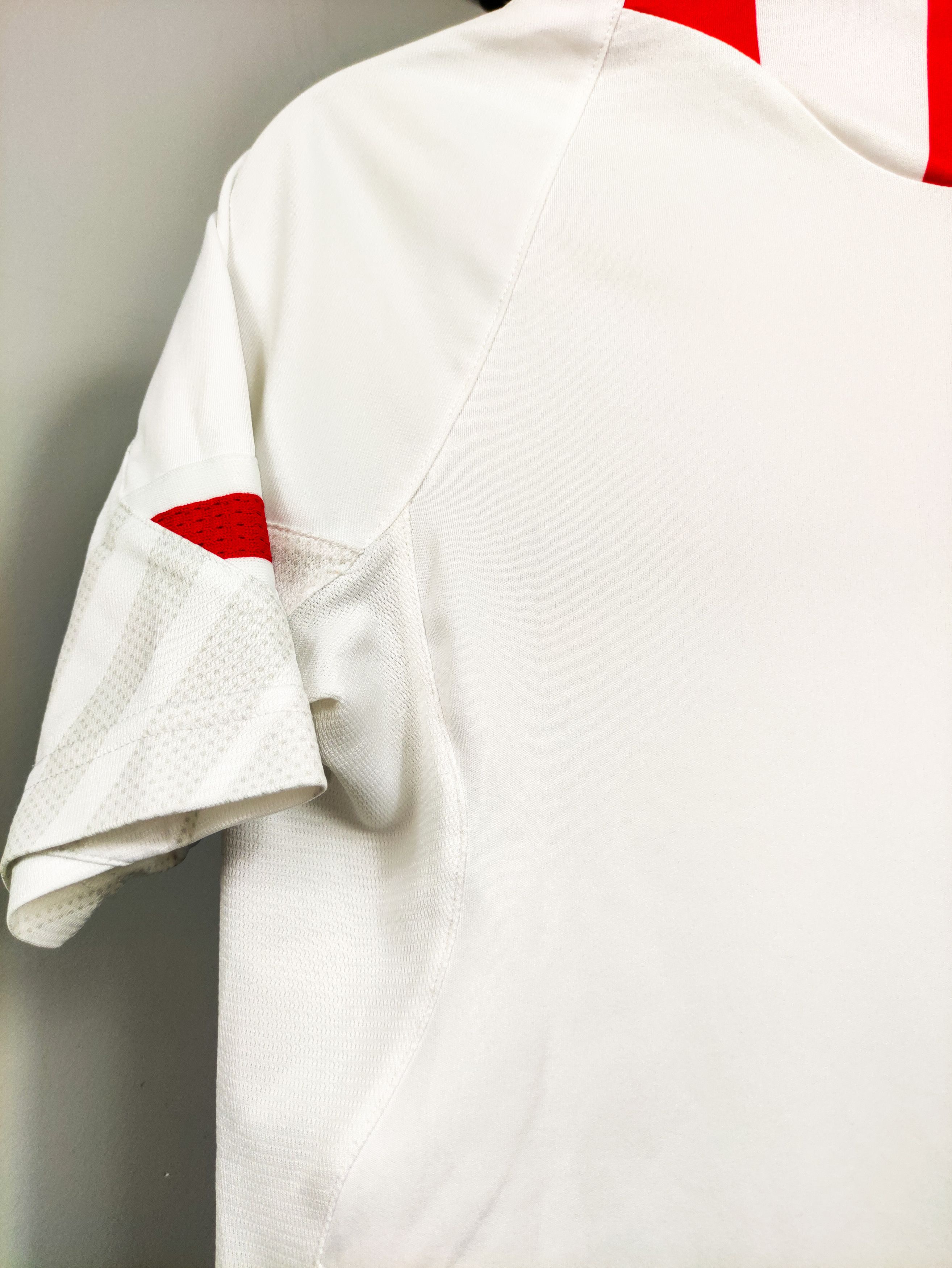 New Balance Sevilla FC 2013 2014 Warrior Home Shirt Kit Jersey La Liga Size US S / EU 44-46 / 1 - 16 Thumbnail