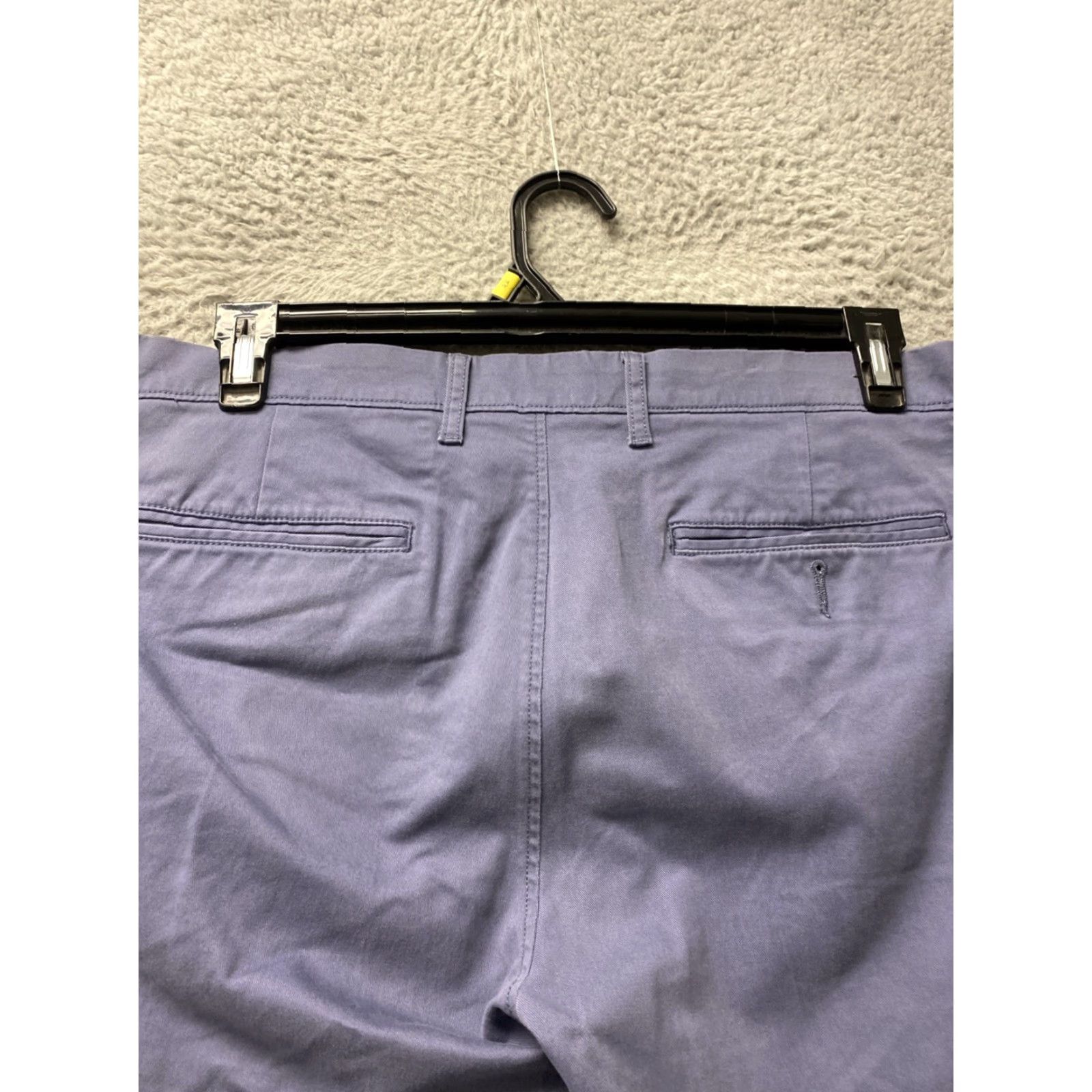 J.Crew J.CREW Chino Pants Men’s 34x32 Periwinkle Slim Straight Flat Front Zip Pockets Casual Cotton 32" Inseam Size US 34 / EU 50 - 7 Thumbnail