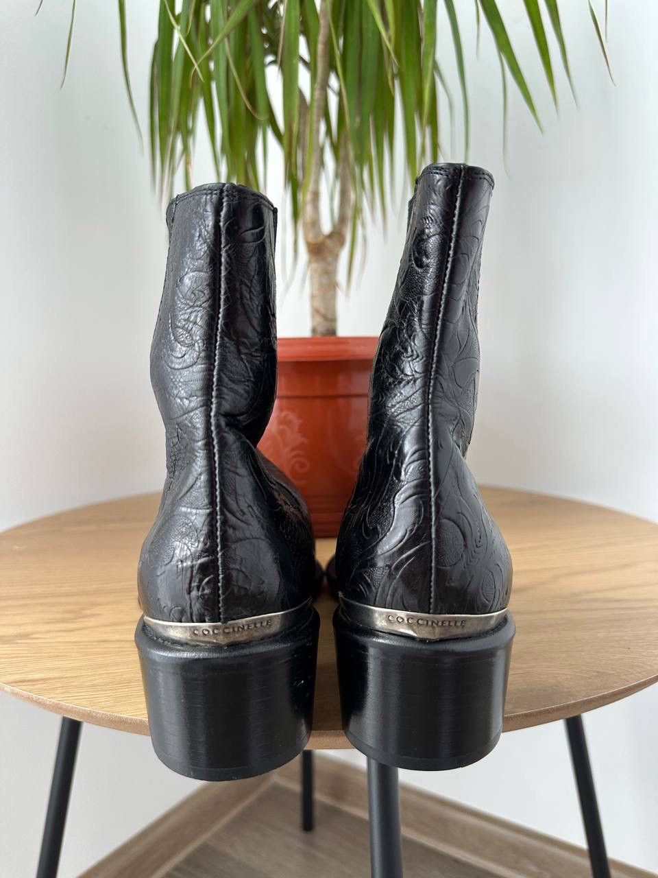 Japanese Brand × Vintage Vintage Japanese Coccinelle Kozak Men’s Black Boots Size US 7 / EU 40 - 14 Thumbnail