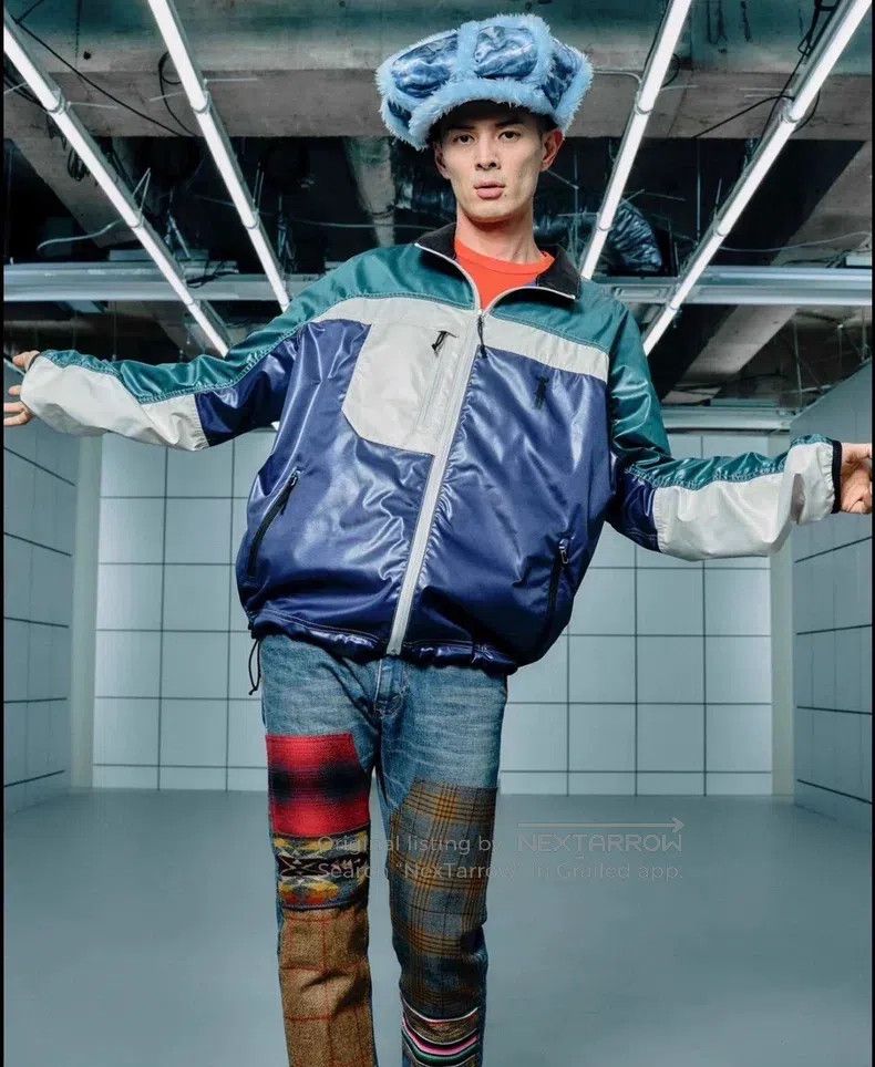 Junya Watanabe Junya Watanabe size M Patchwork Denim Pants Size US 27 - 3 Thumbnail