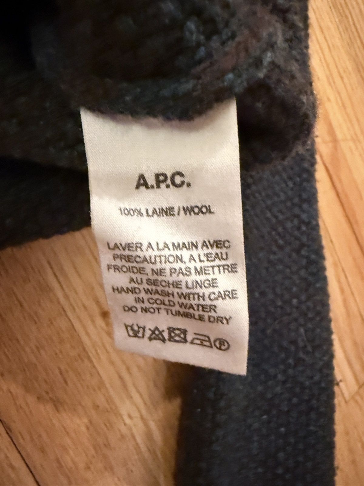 A.P.C. Ernen melange mockneck pennant sweater Size US M / EU 48-50 / 2 - 6 Thumbnail