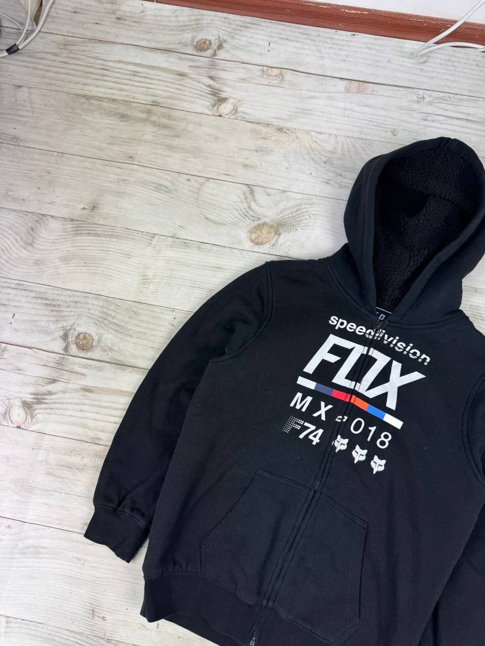 Fox Racing Vintage Fox Racing Hoodie Full Zip Sasquatch Faux Fur Lined Size US S / EU 44-46 / 1 - 5 Thumbnail