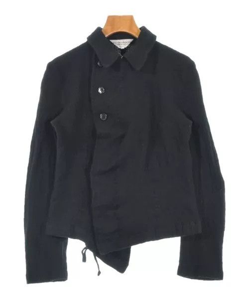 Comme des Garcons Black Woolen Jacket by Comme des Garçons Size US M / EU 48-50 / 2 - 1 Thumbnail