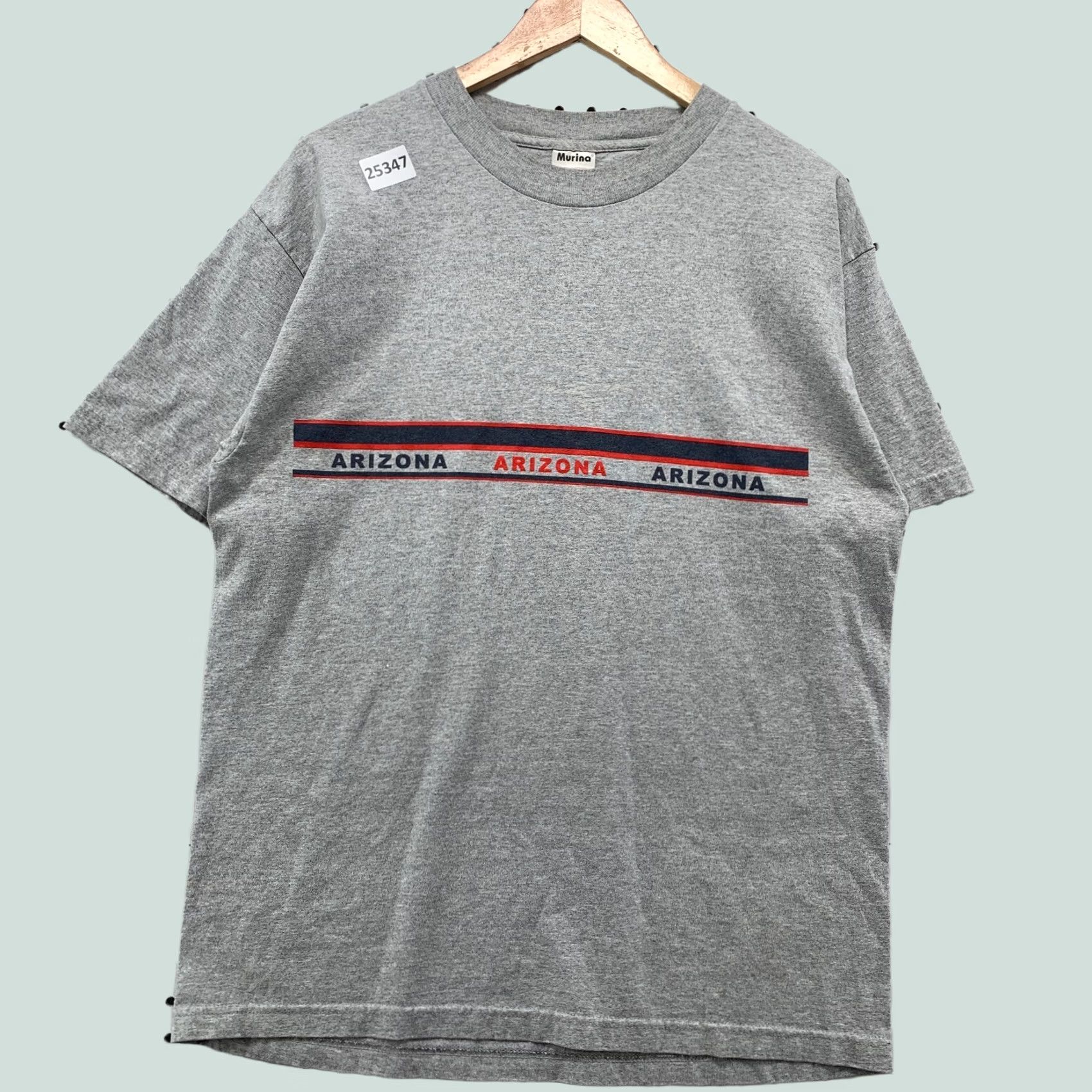 Vintage VINTAGE Arizona Shirt Gray Single Stitch MURINA Adult Large 21x29 90s Shirt Mens Size US L / EU 52-54 / 3 - 1 Thumbnail