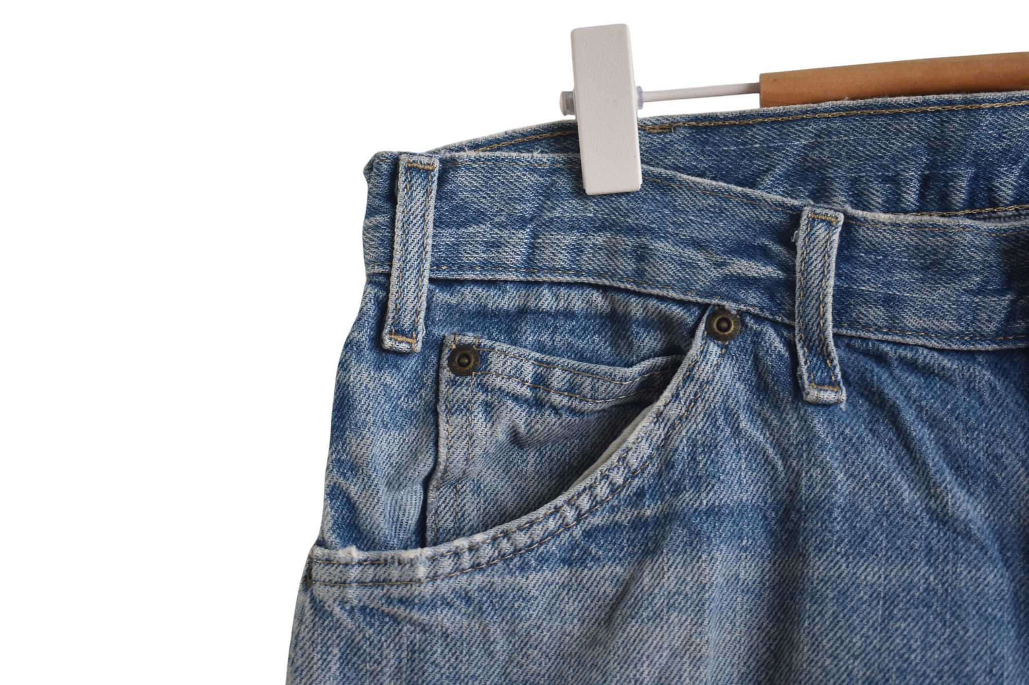 Dickies × Vintage Wide Leg 🔥 Dickies Distress Jeans Pants W30 Size US 30 / EU 46 - 4 Thumbnail