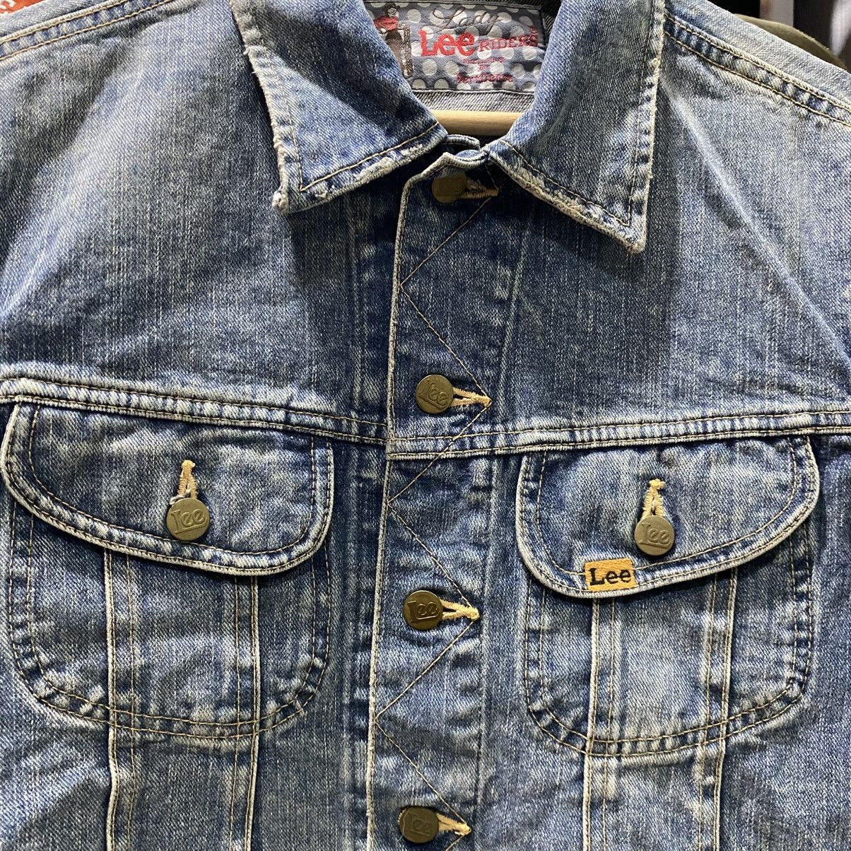 Lee × Vintage Vintage Lee Denim Light Blue 80s 90s Jeans Rider Jacket Size US M / EU 48-50 / 2 - 5 Thumbnail