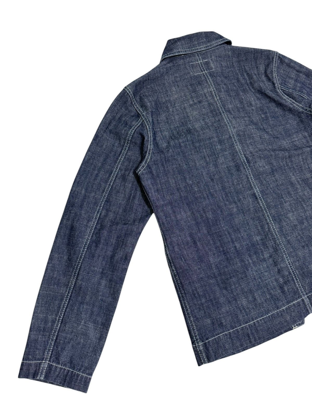 Japanese Brand Japanese Brand Usn Naval Houston Denim Jacket Size US S / EU 44-46 / 1 - 6 Thumbnail