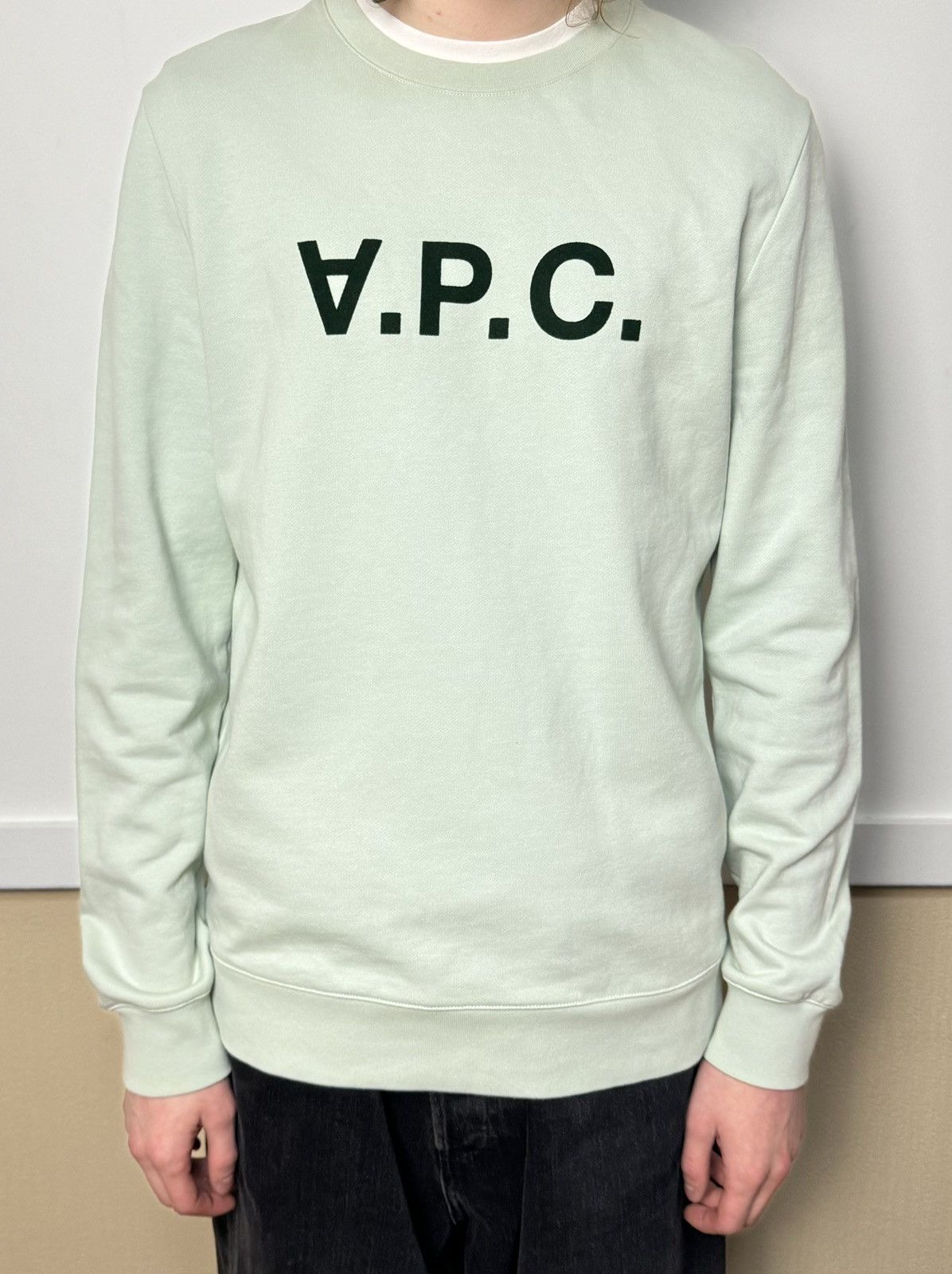 A.P.C. A.P.C logo sweatshirt luxury designer streetwear avantgarde Size US M / EU 48-50 / 2 - 1 Thumbnail