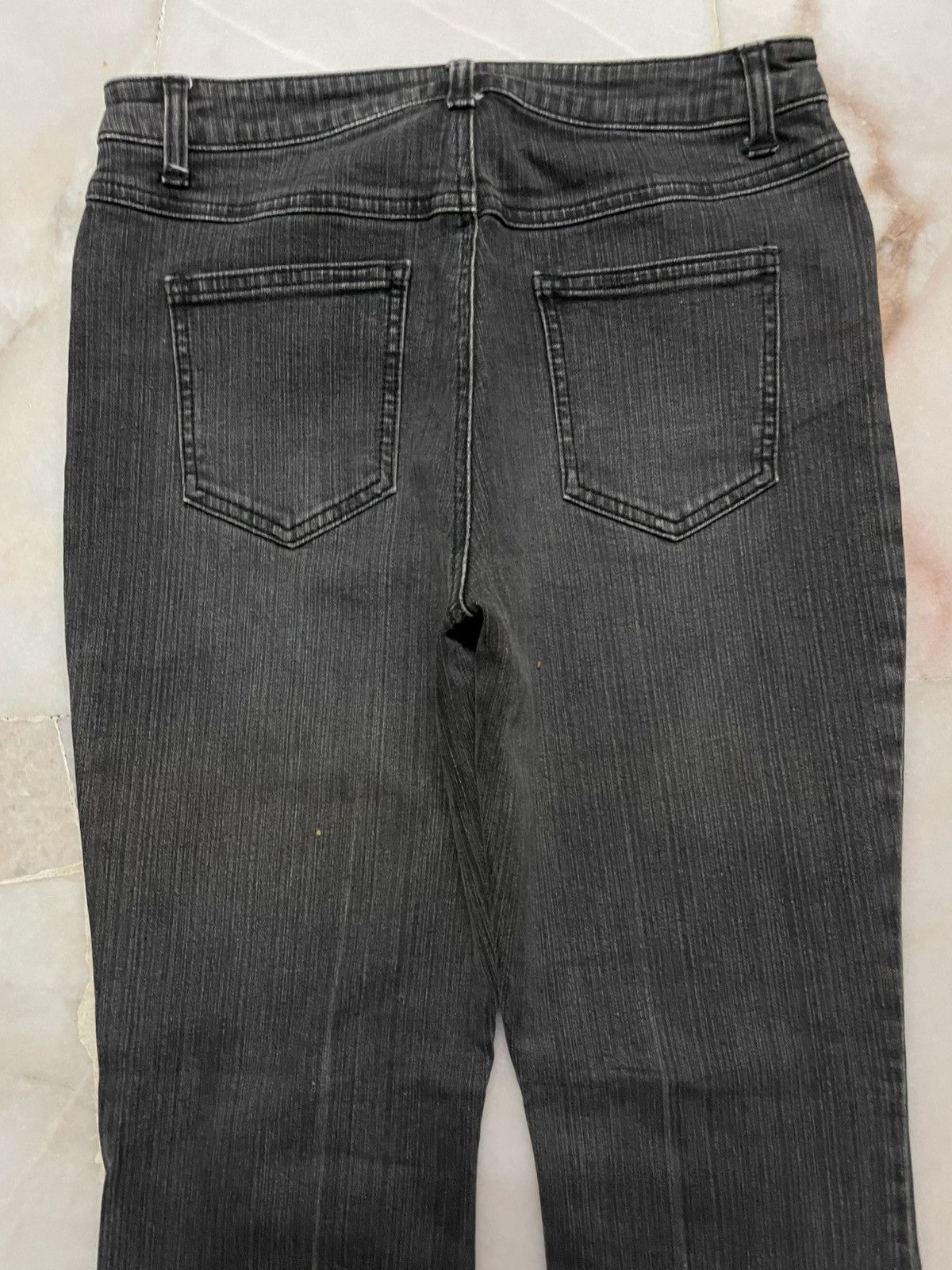 Japanese Brand 💥Flared💥90s Style Live Claire Japan Mudwash Slim Bootcut Size US 29 - 9 Thumbnail