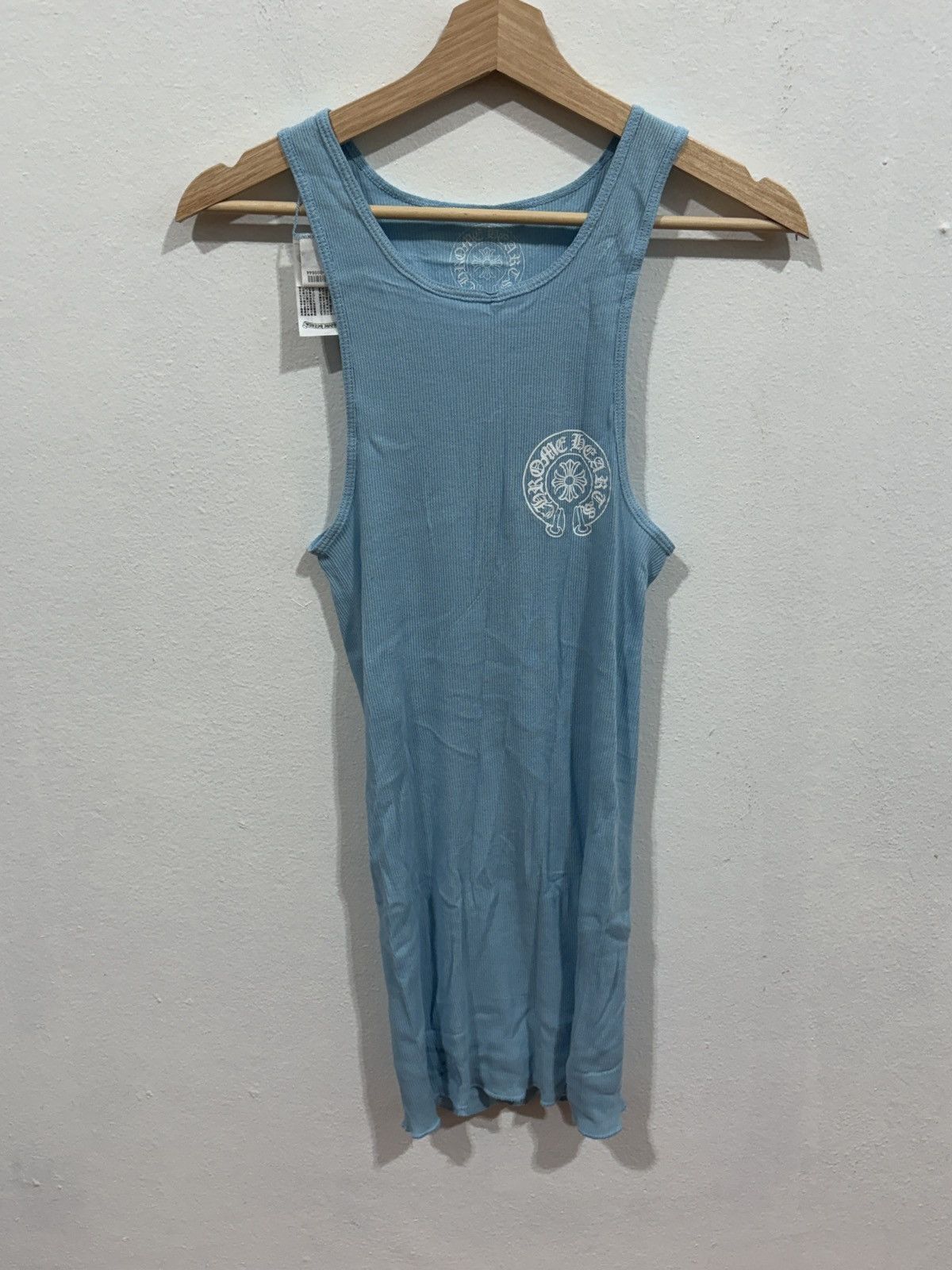 Chrome Hearts Chrome Hearts Blue Horse Shoe Tank Top Size US L / EU 52-54 / 3 - 1 Thumbnail