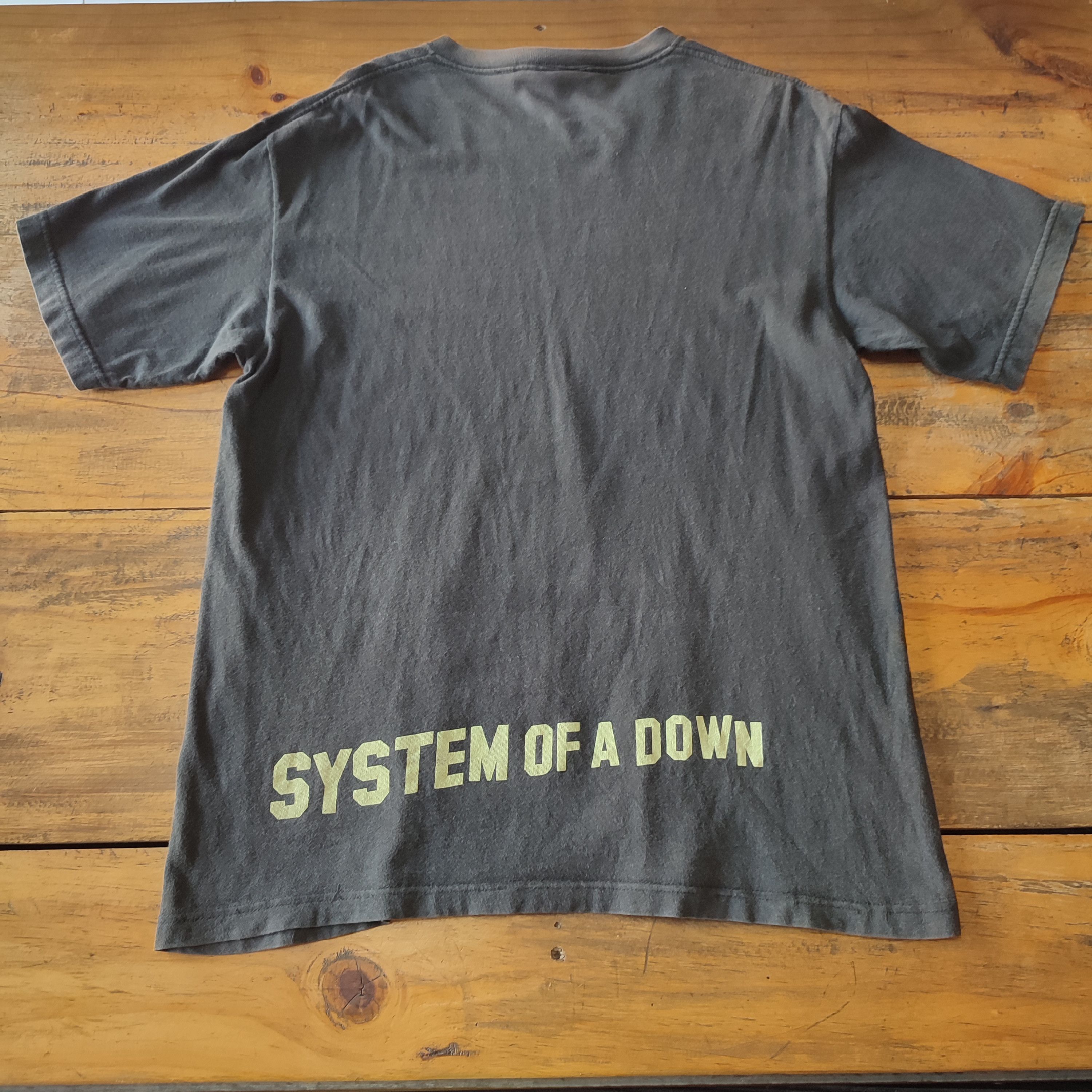 Band Tees × Vintage Vintage 2001 System Of A Down T-Shirt Size US L / EU 52-54 / 3 - 5 Thumbnail