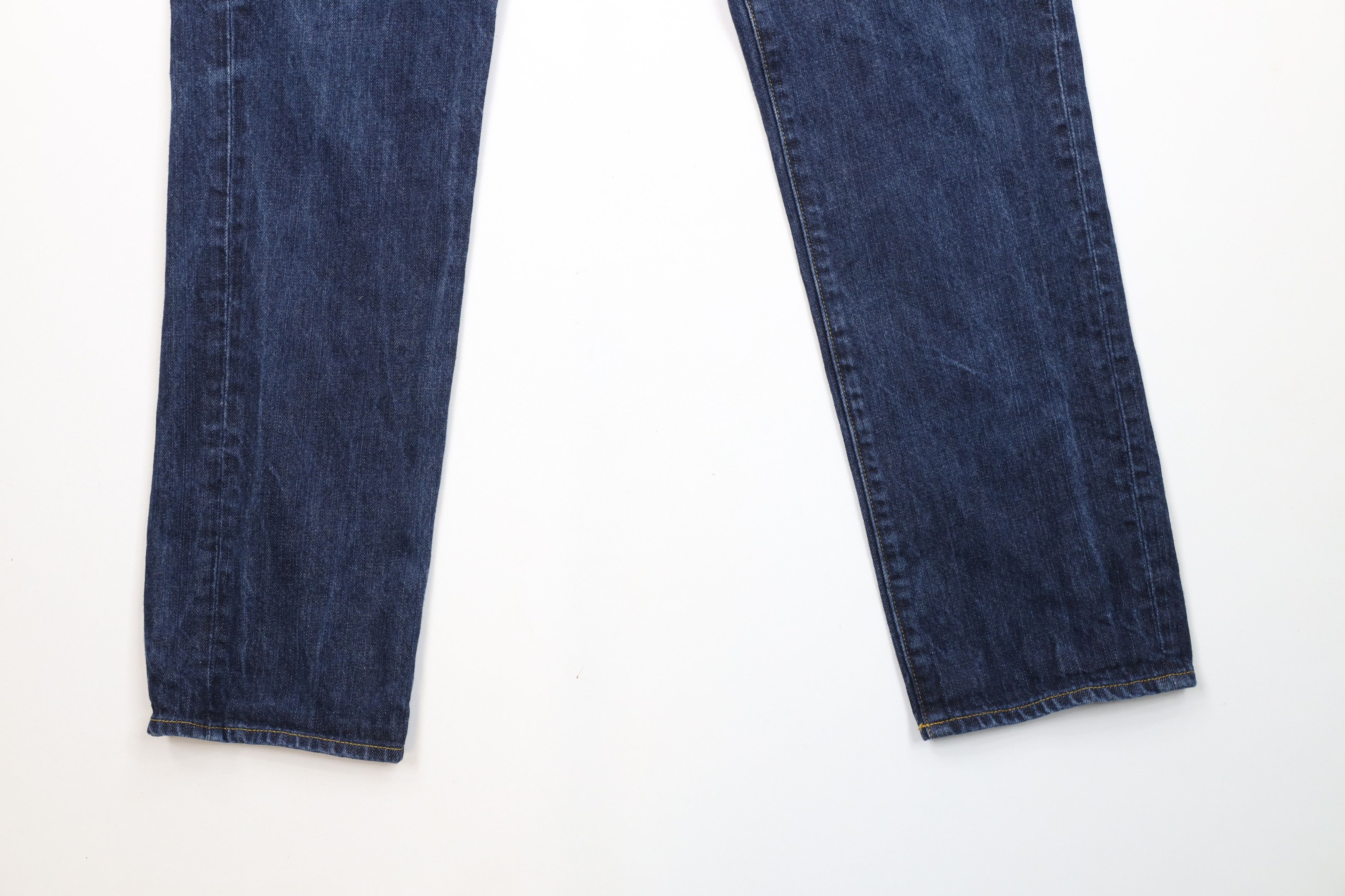 J.Crew × Vintage J Crew Driggs Slim Fit Straight Leg Denim Jeans Blue Cotton Size US 33 - 4 Thumbnail