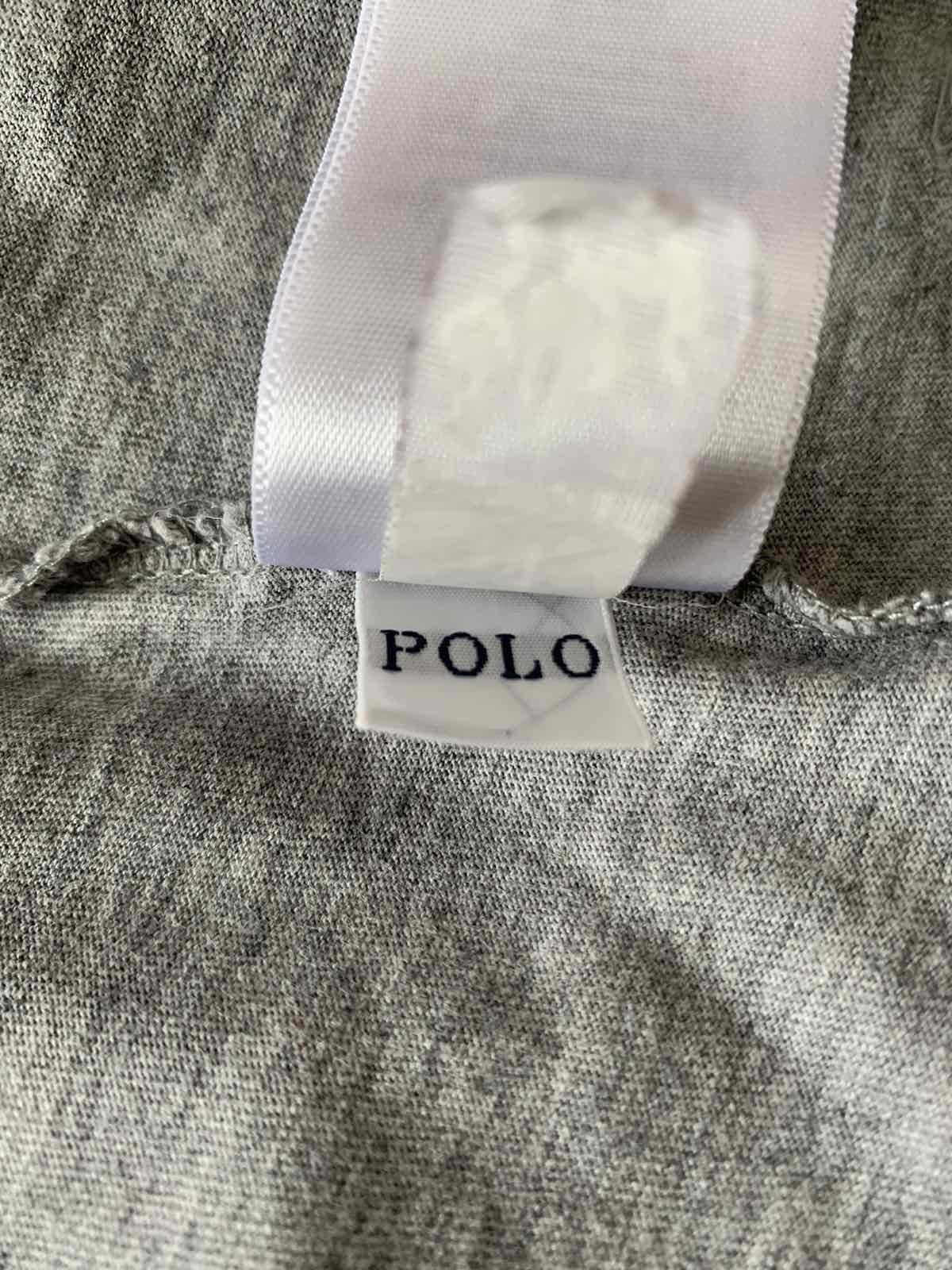Polo Ralph Lauren 🐻🐻 Polo Bear by Polo Ralph Lauren Grey Cotton T-Shirt Size US XL / EU 56 / 4 - 9 Thumbnail