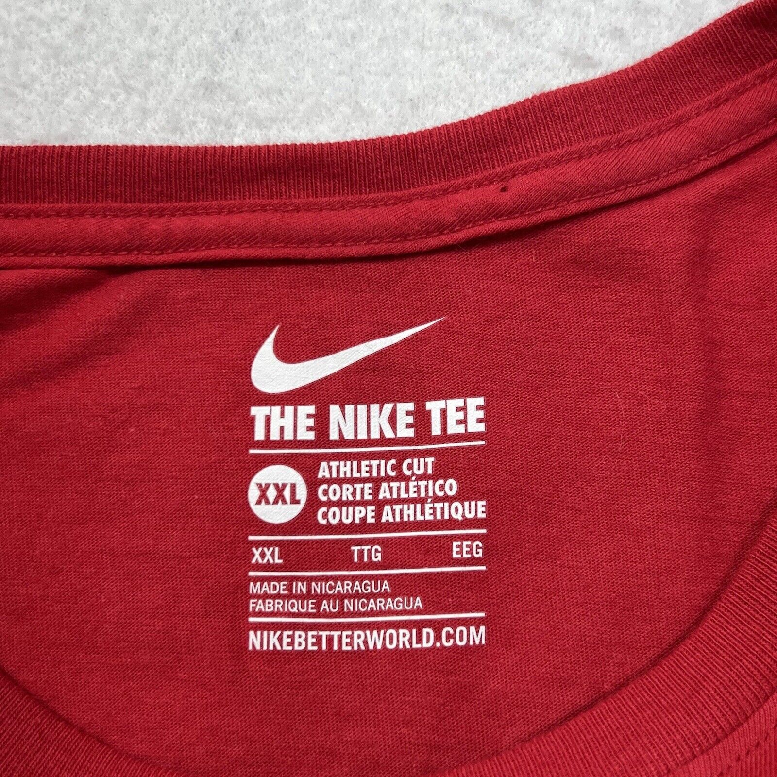 Nike Nike NFL Atlanta Falcons Athletic Cut Crewneck Graphic Tee Size US XXL / EU 58 / 5 - 3 Thumbnail