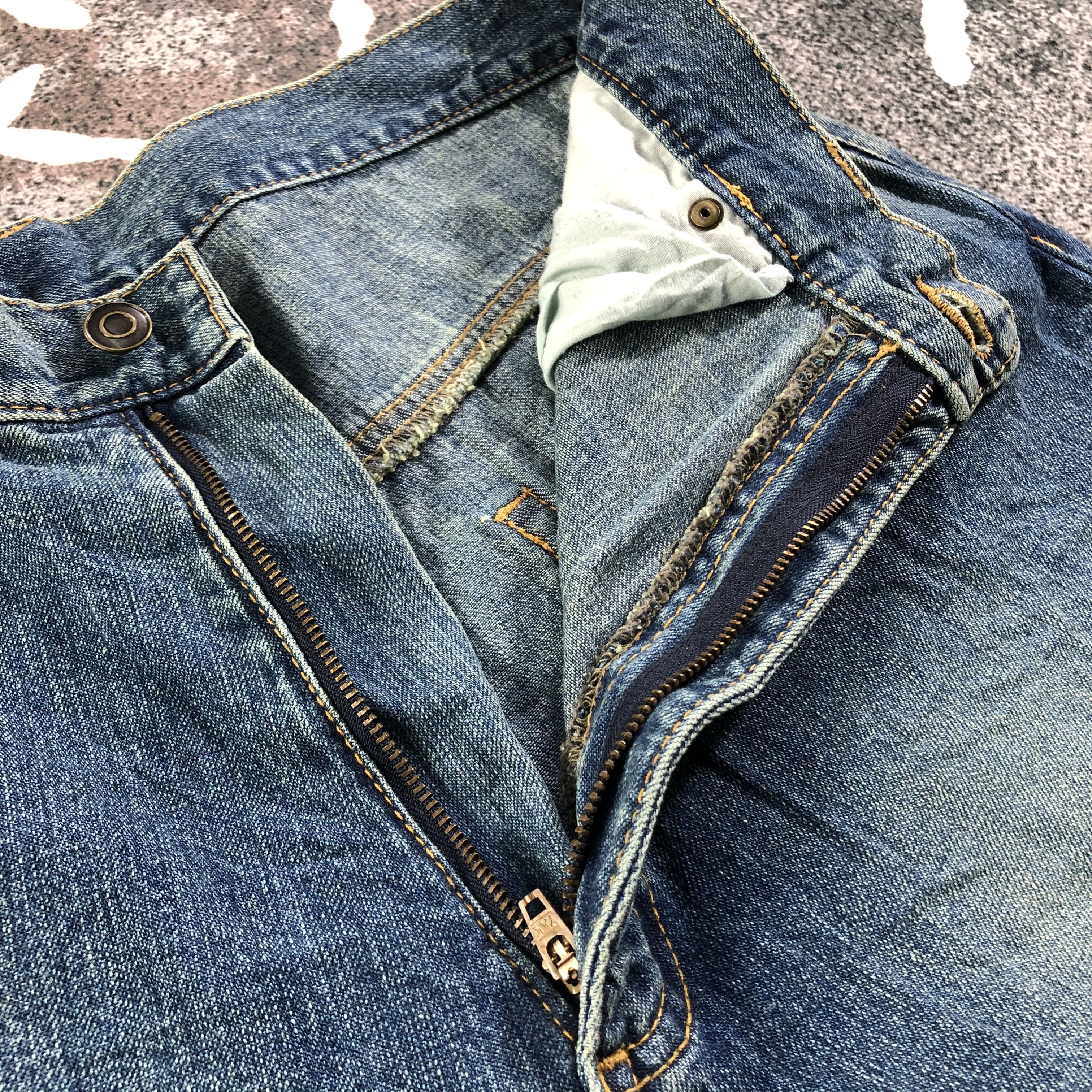 Tony Hawk Tony Hawk Patchwork Baggy Jeans KJ2046 Size US 33 - 6 Thumbnail