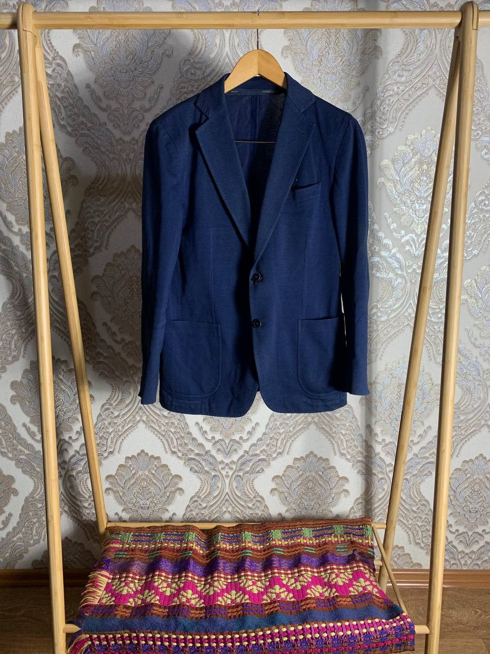 Tombolini Tombolini Loro Piana Italian Designer Blazer Classic Casual Size 48R - 1 Thumbnail