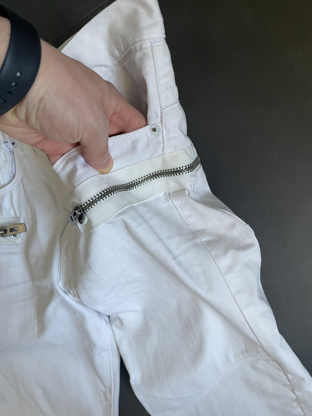 G-Star Rare G Star Raw 3301 Plus Sudden Zip Denim 3D Pant Y2k 31x34 Size US 31 - 6 Thumbnail