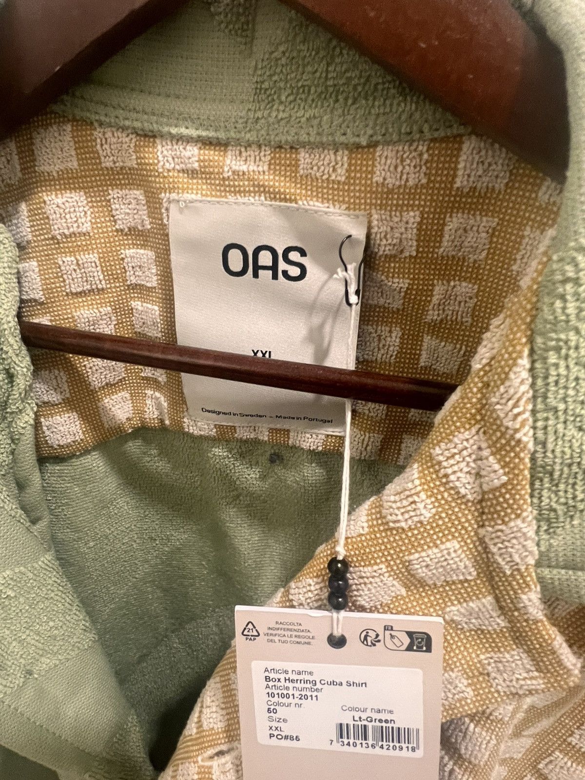OAS OAS new with tags short sleeve shirt XXL 2XL Size US XXL / EU 58 / 5 - 2 Thumbnail