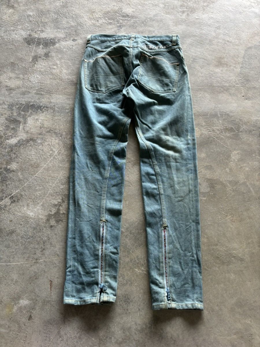 Diet Butcher Slim Skin RARE diet butcher slim skin jeans rainbow zipper leg Size US 32 / EU 48 - 11 Thumbnail