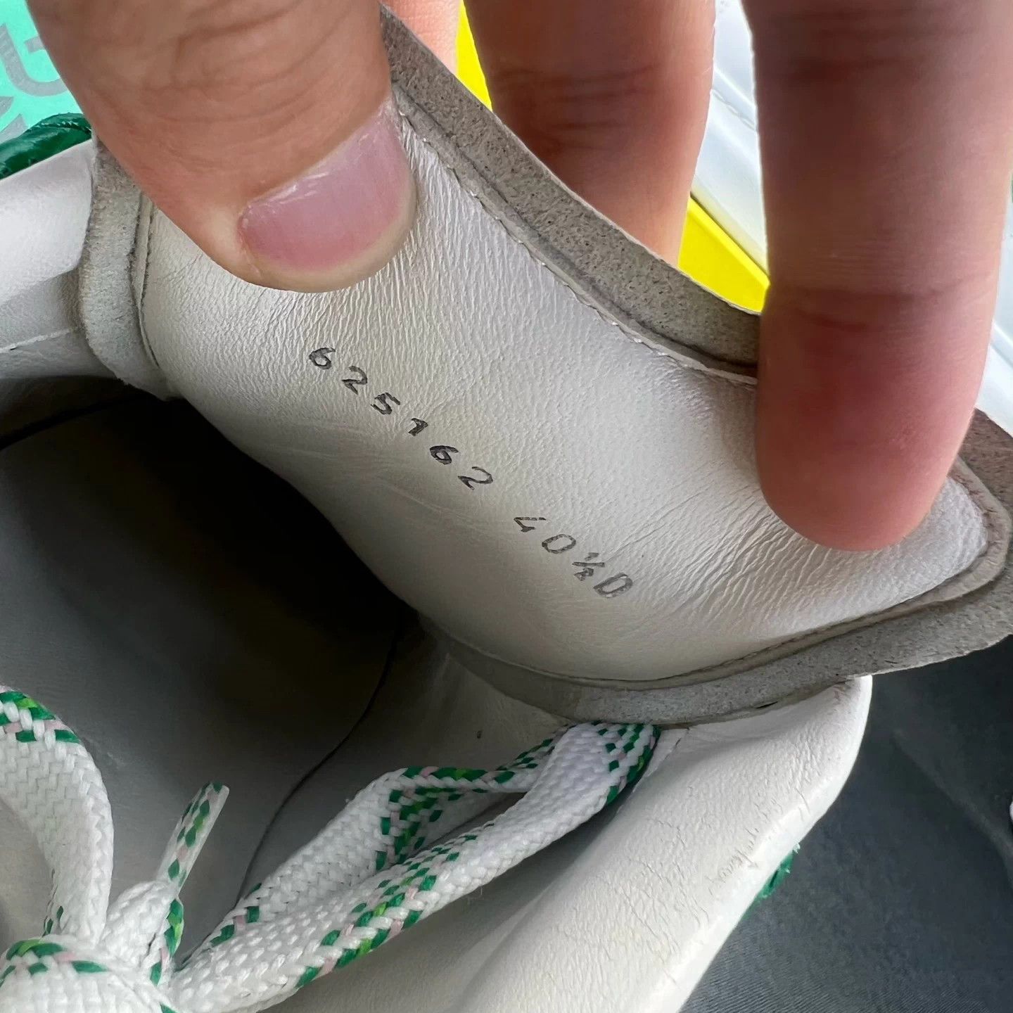 Alexander McQueen McQ White/Green Croc Embossed 40.5 MINT Size US 7.5 / EU 40-41 - 8 Thumbnail